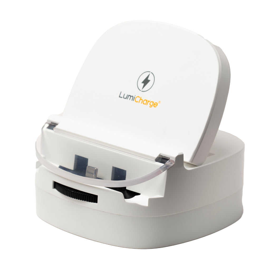 LumiCharge UD-Universal Phone Dock with Fast Wireless Charger Charging Station