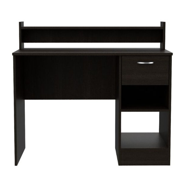 Charlotte Computer Desk, Two Shelves, One Drawer by FM FURNITURE Desks