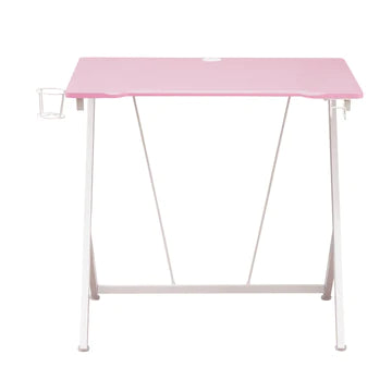 Techni Sport Kids Gaming Desk, Pink Gaming Desks