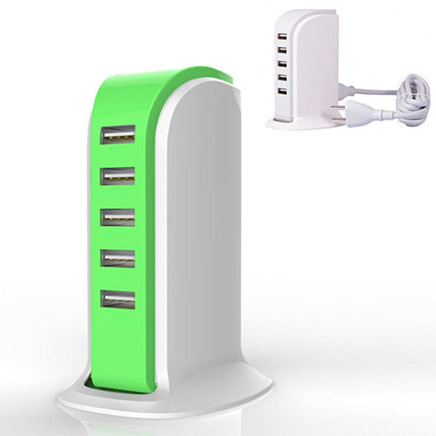 Smart Power Tower for Every Desk at Home or Office charge any Gadget by VistaShops Charging Hub