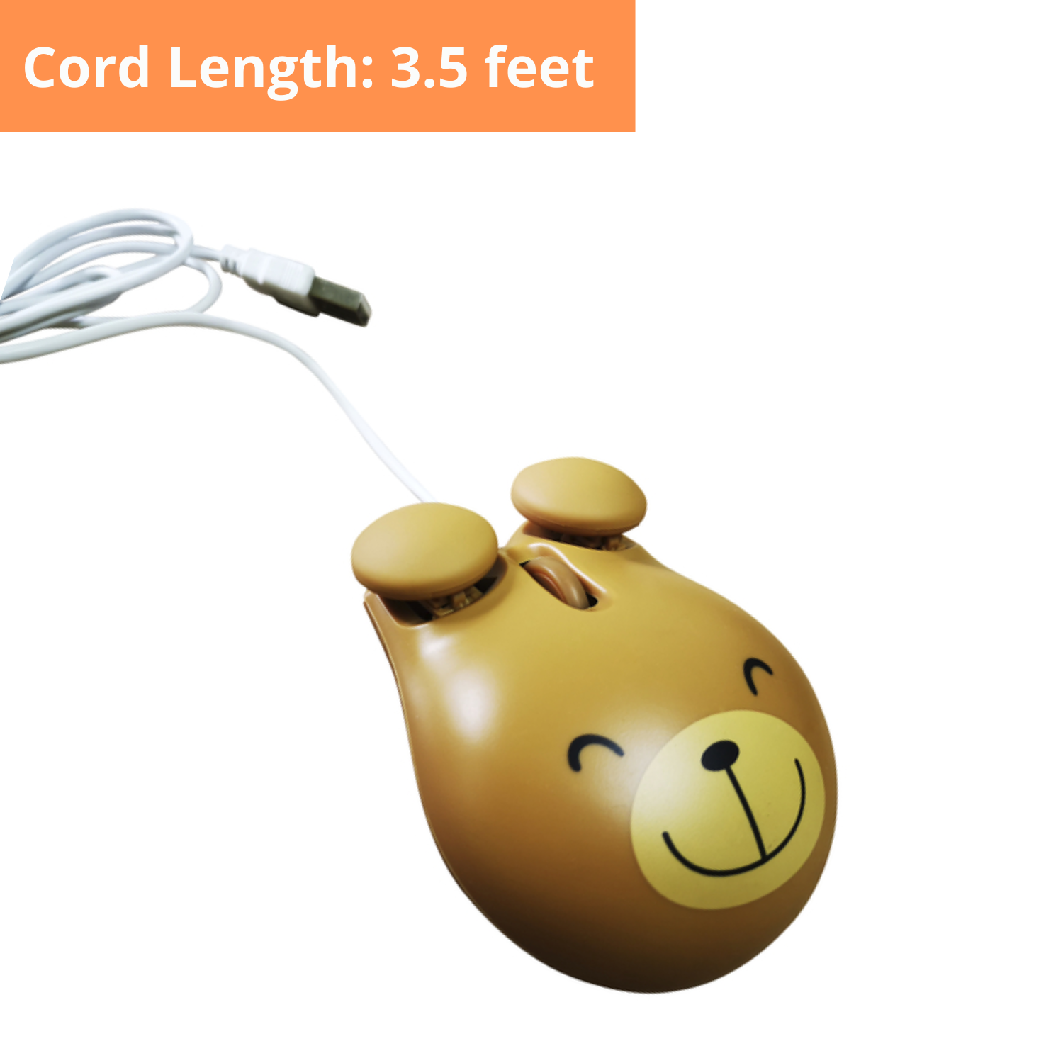 Bear Shaped Computer Mouse by The Pencil Grip, Inc. Mouse