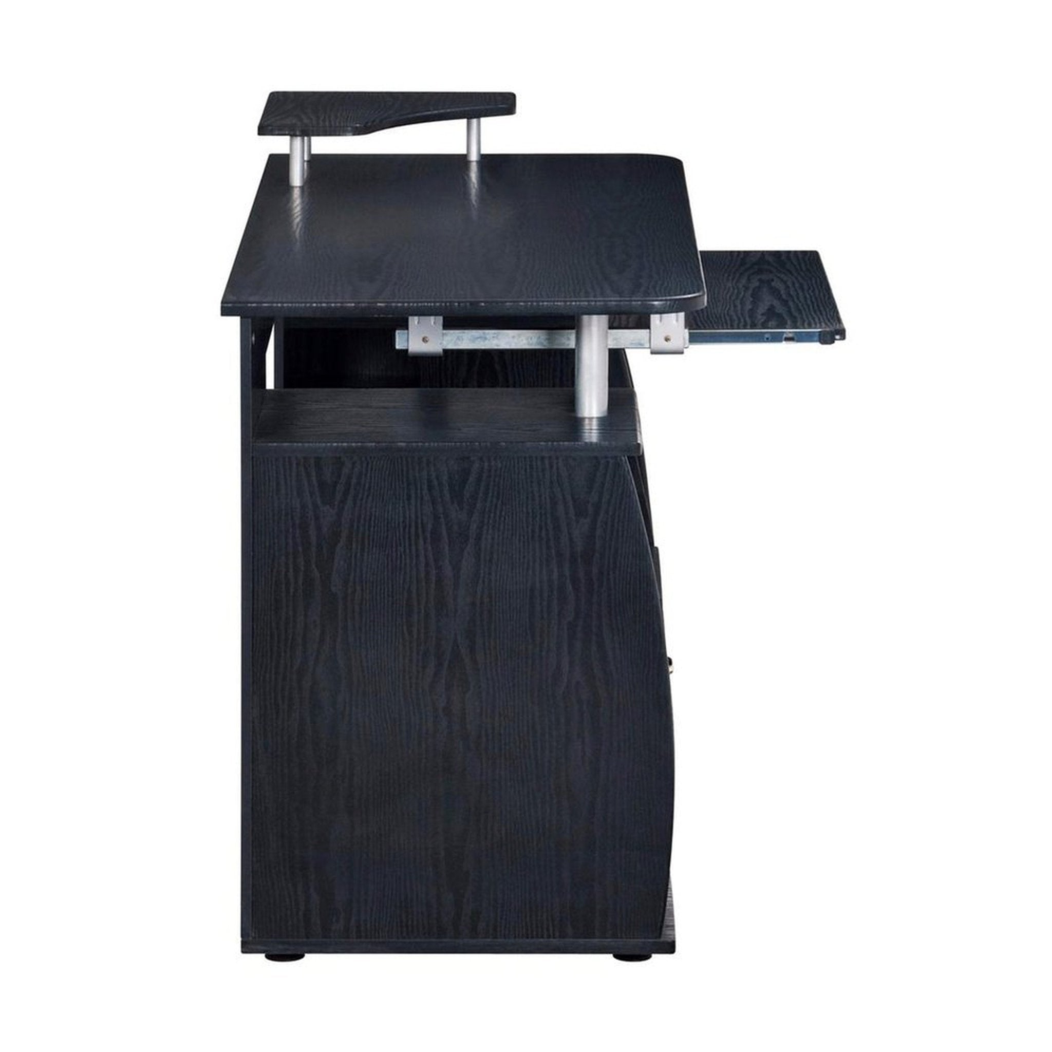 Techni Mobili Complete Computer Workstation Desk With Storage, Espresso Techni Mobili