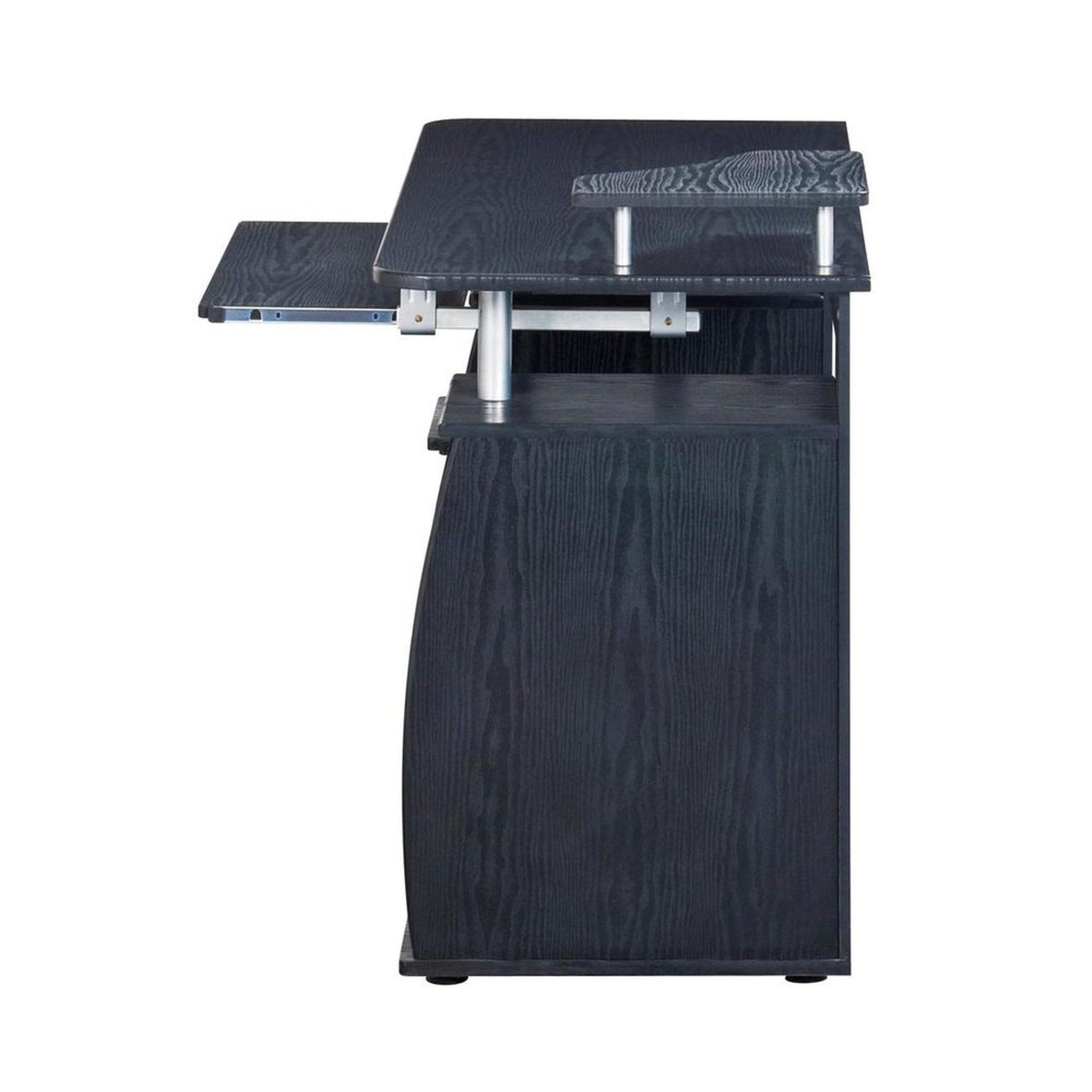 Techni Mobili Complete Computer Workstation Desk With Storage, Espresso Techni Mobili