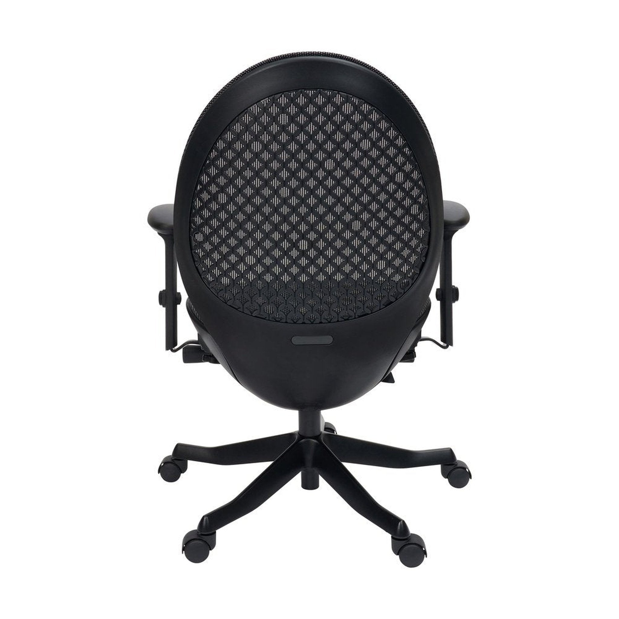 Techni Mobili Deco LUX Executive Office Chair, Black Techni Mobili Chairs