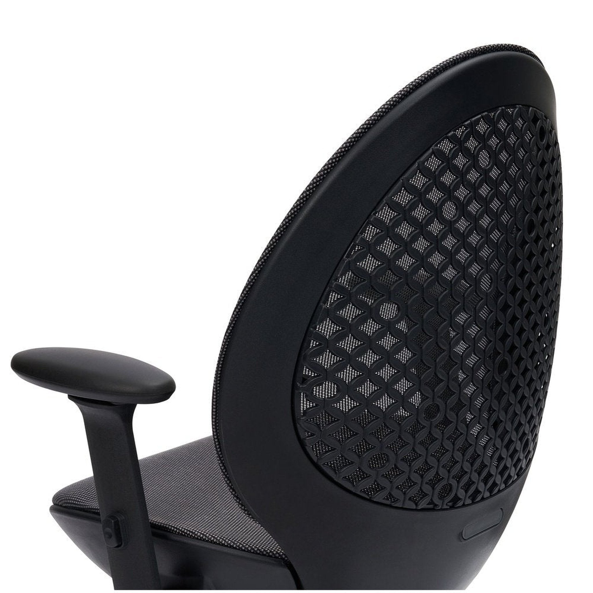 Techni Mobili Deco LUX Executive Office Chair, Black Techni Mobili Chairs