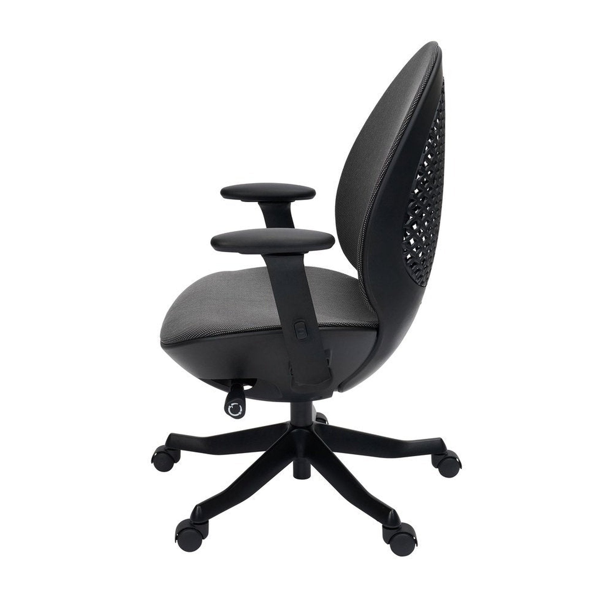 Techni Mobili Deco LUX Executive Office Chair, Black Techni Mobili Chairs
