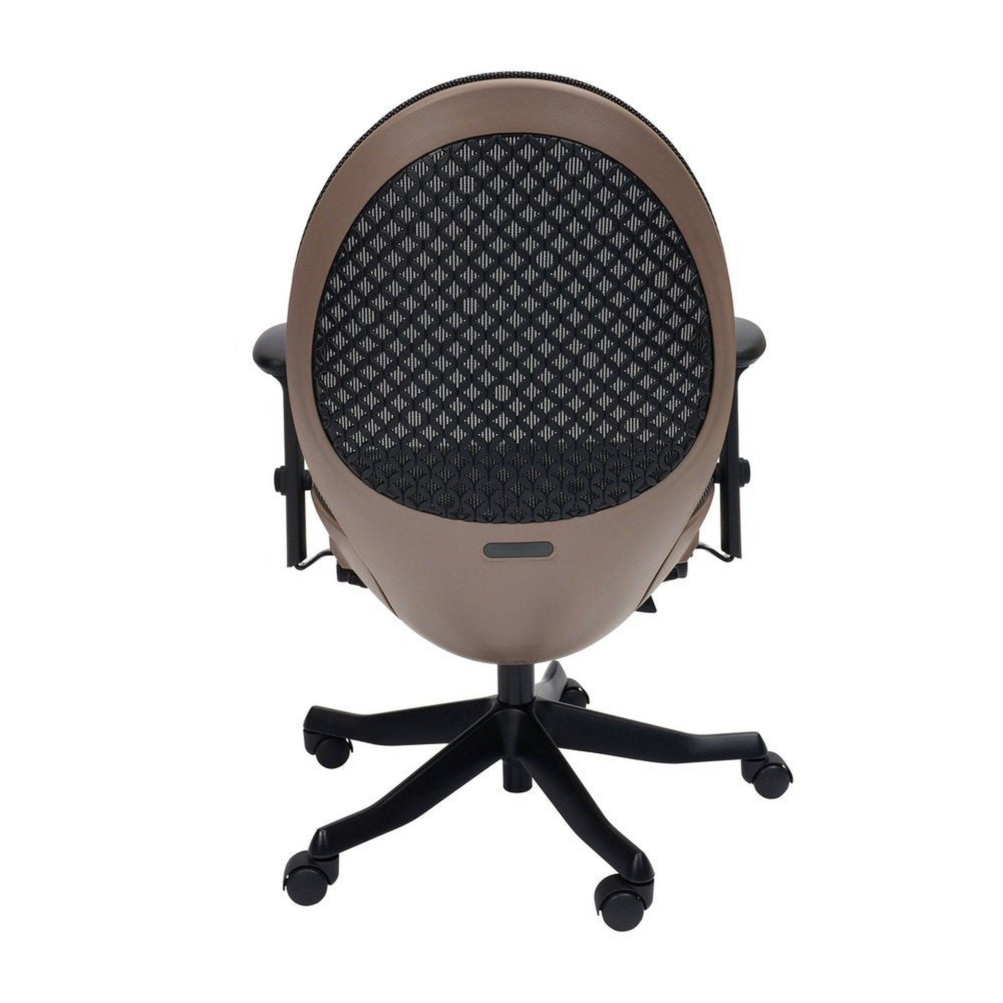 Techni Mobili Deco LUX Executive Office Chair, Taupe Techni Mobili Chairs