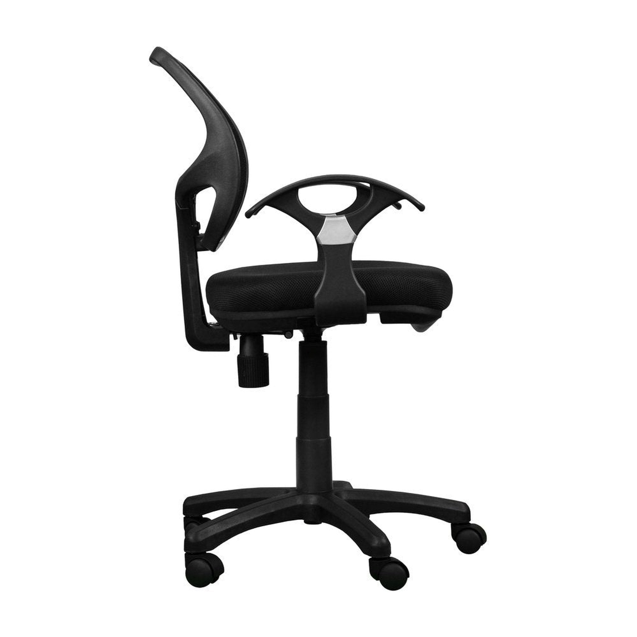 Techni Mobili Midback Mesh Task Office Chair, Black Techni Mobili Chairs