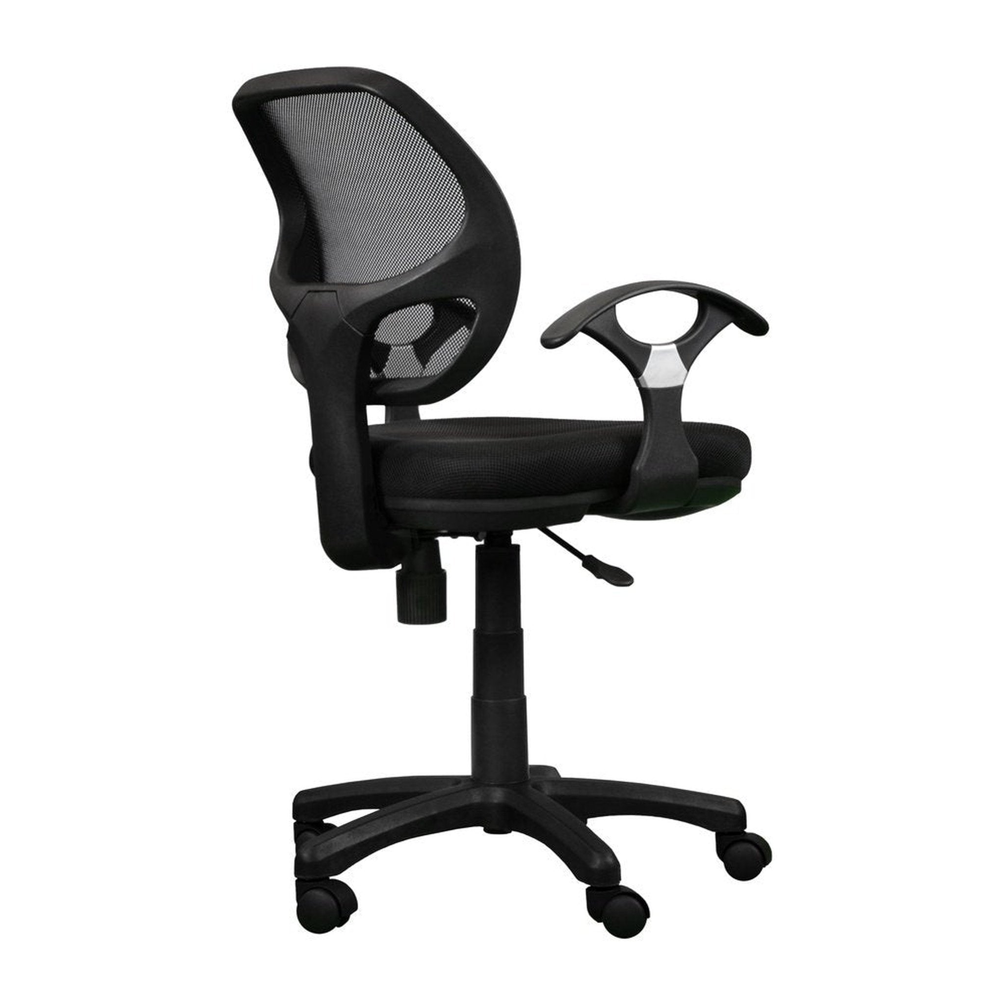 Techni Mobili Midback Mesh Task Office Chair, Black Techni Mobili Chairs