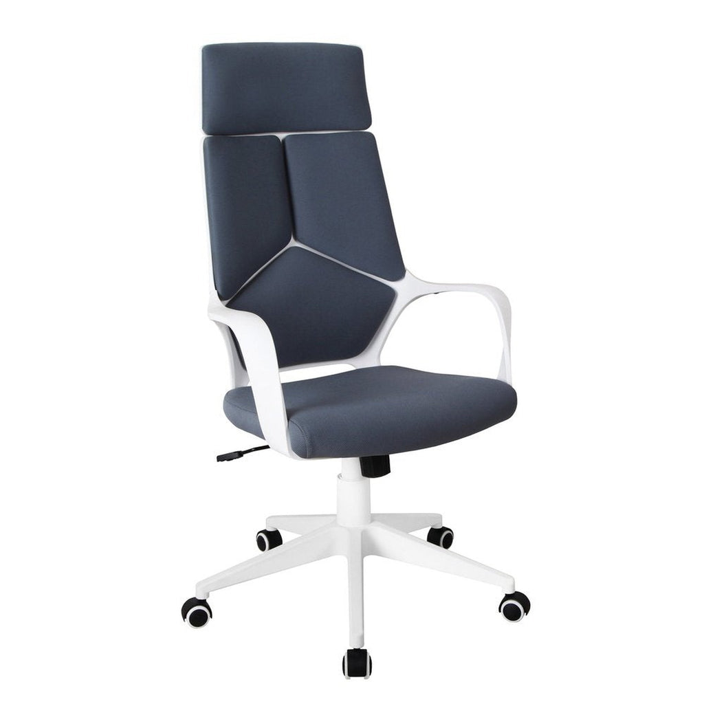 Techni Mobili Modern Studio Office Chair, Grey/White Techni Mobili Chairs