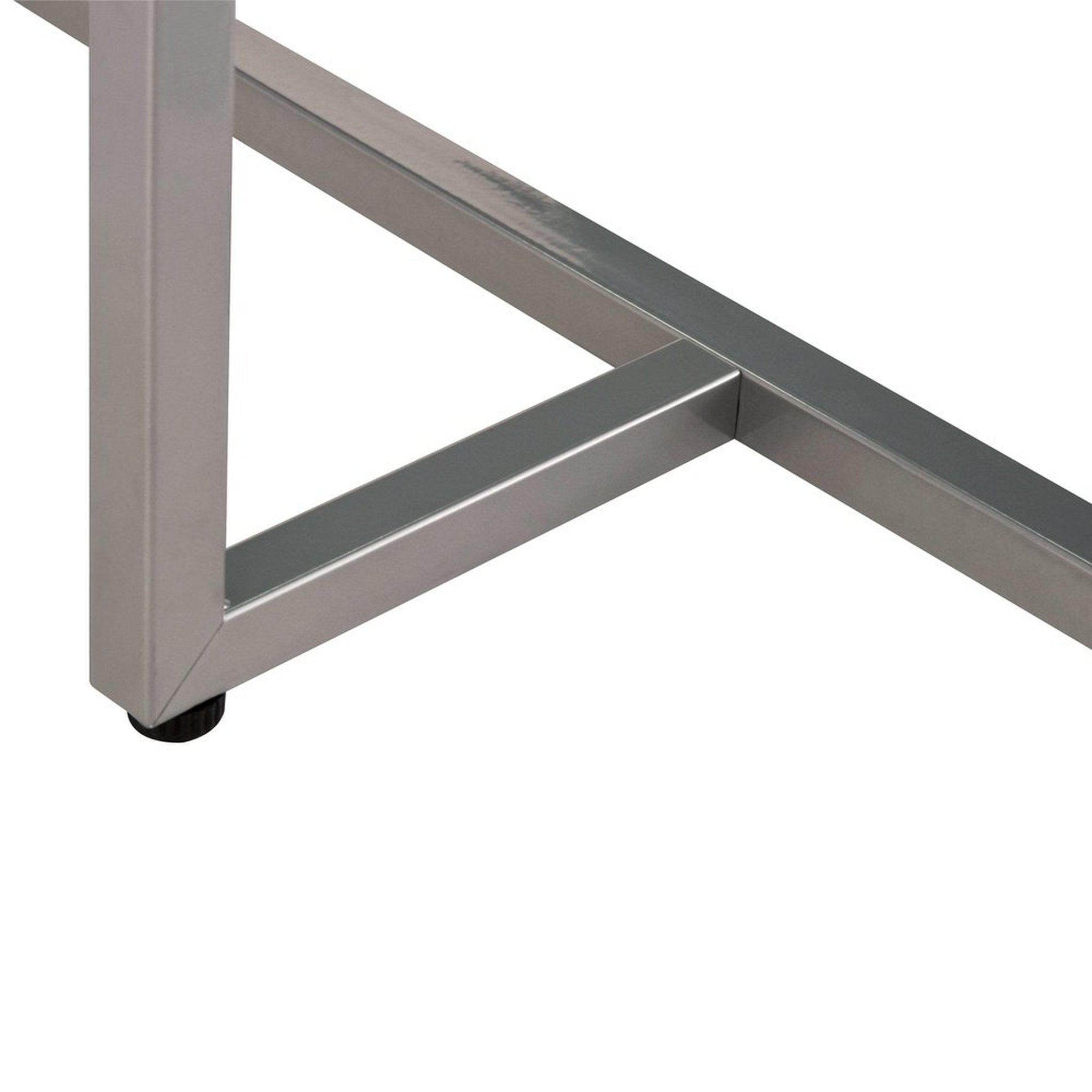 Techni Mobili Oak Computer Desk with Storage Techni Mobili Desks