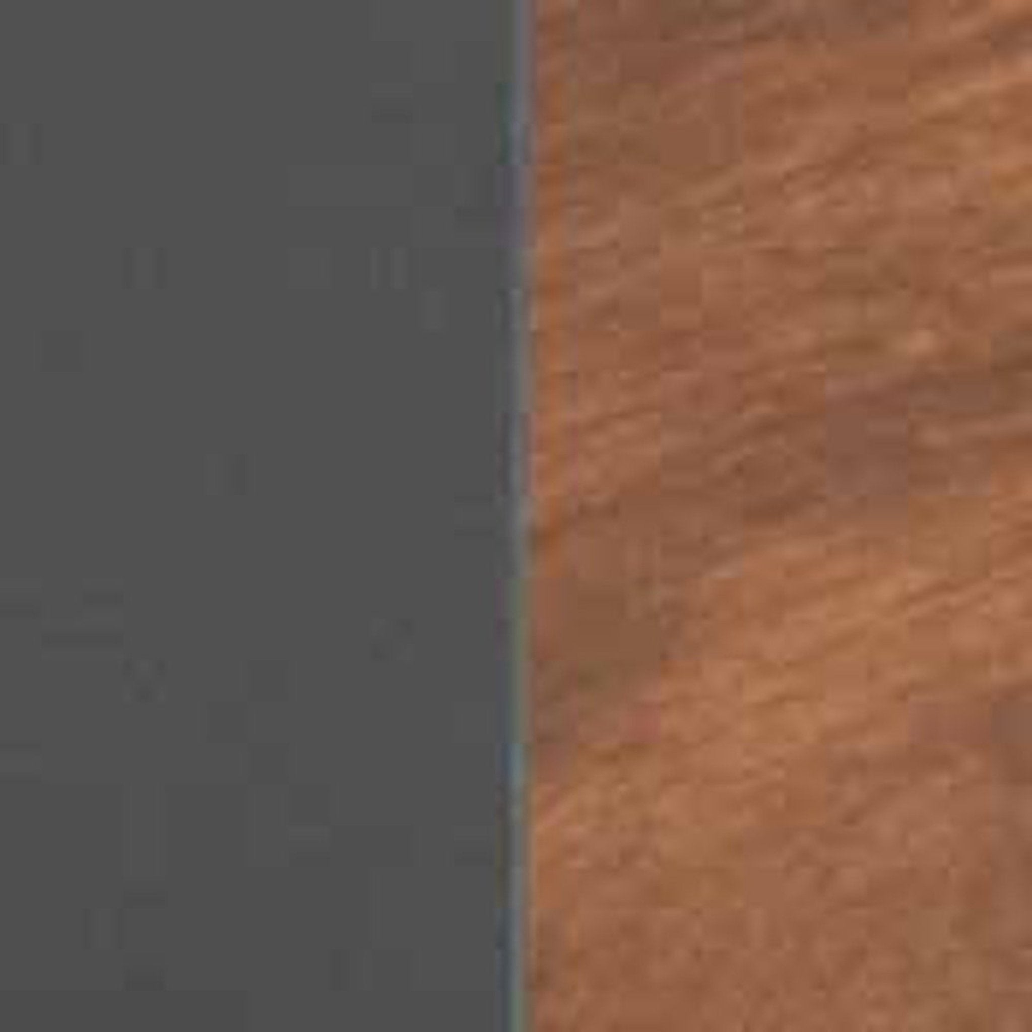 Techni Mobili Reversible L-Shape Computer Desk with Drawers and File Cabinet, Walnut Techni Mobili Desks