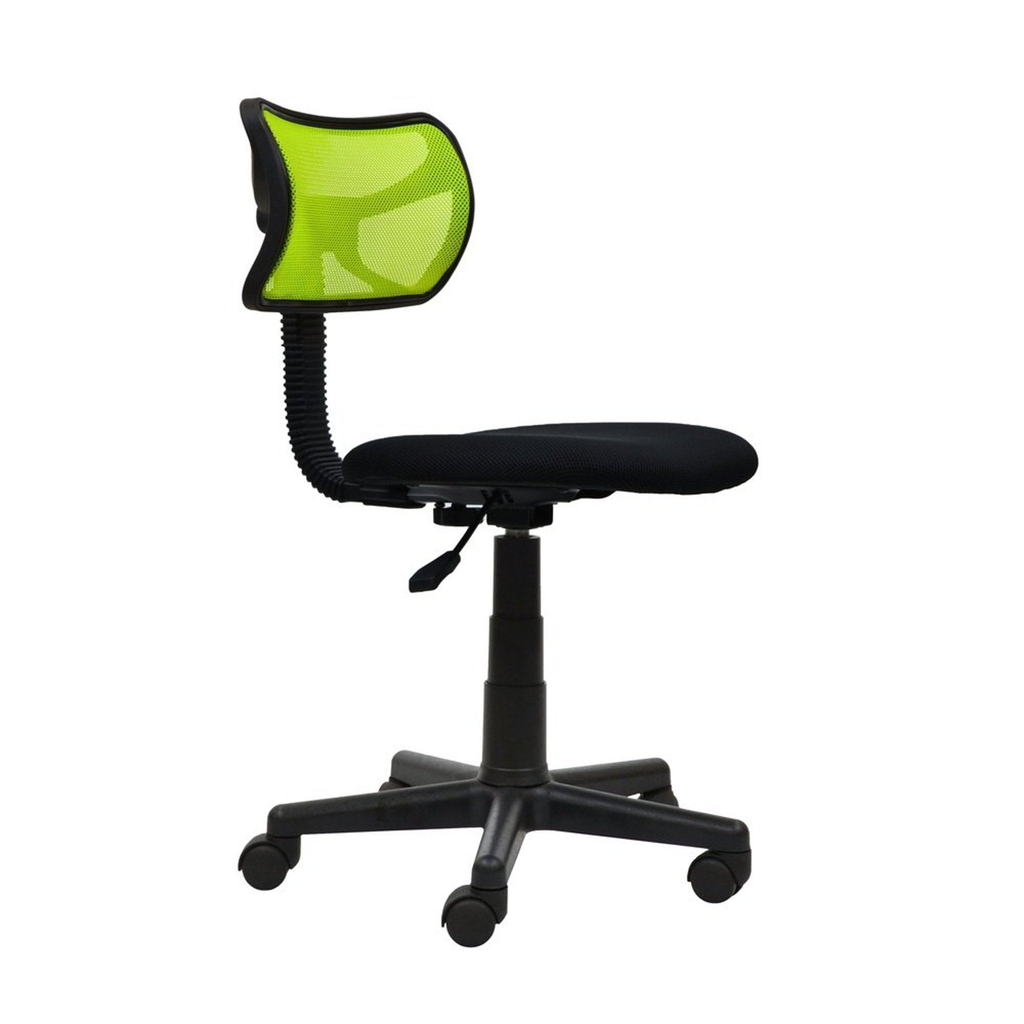Techni Mobili Student Mesh Task Office Chair, Lime Techni Mobili Chairs