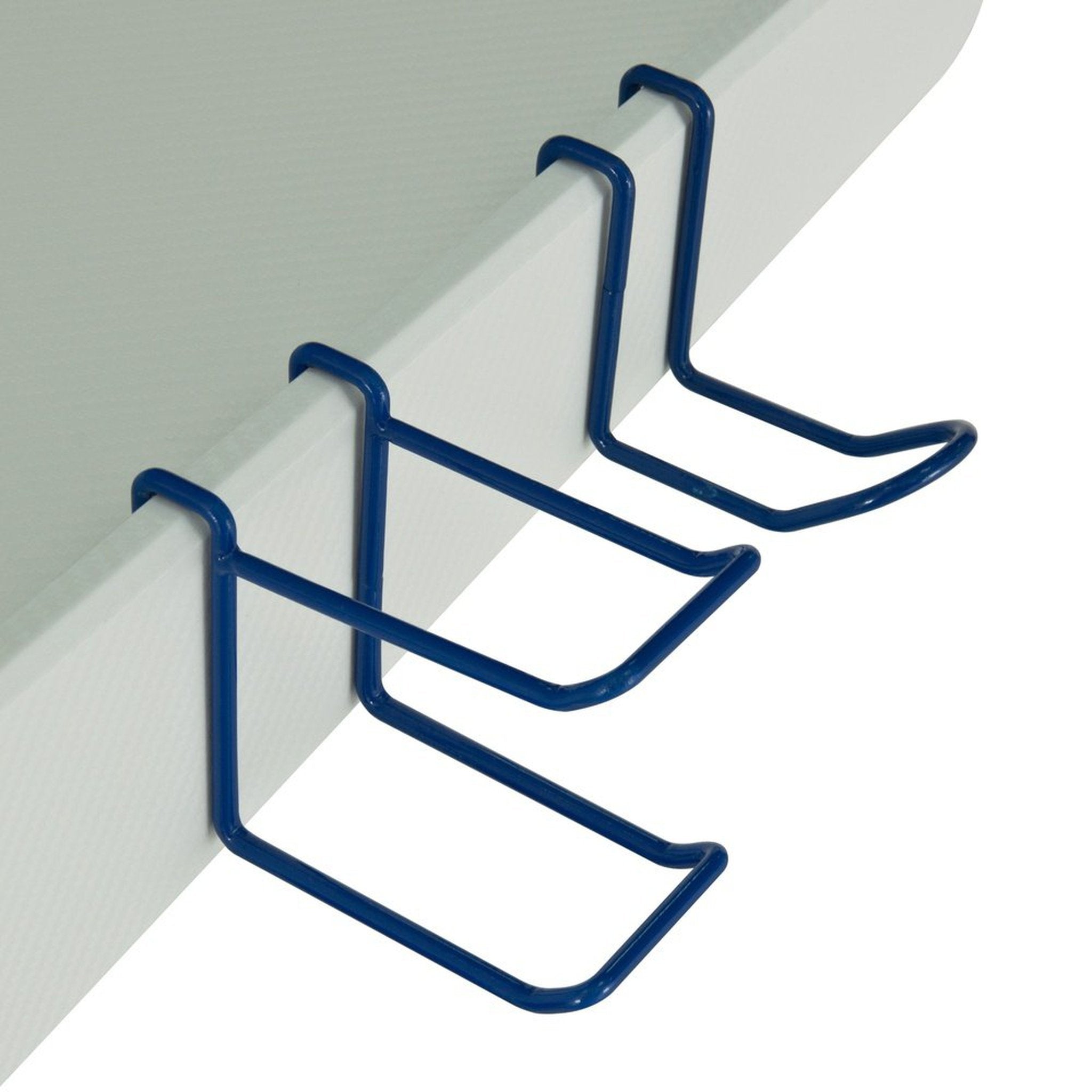 Techni Sport Ergonomic Computer Gaming Desk Workstation with Cupholder & Headphone Hook, Blue Techni Sport Gaming Desk