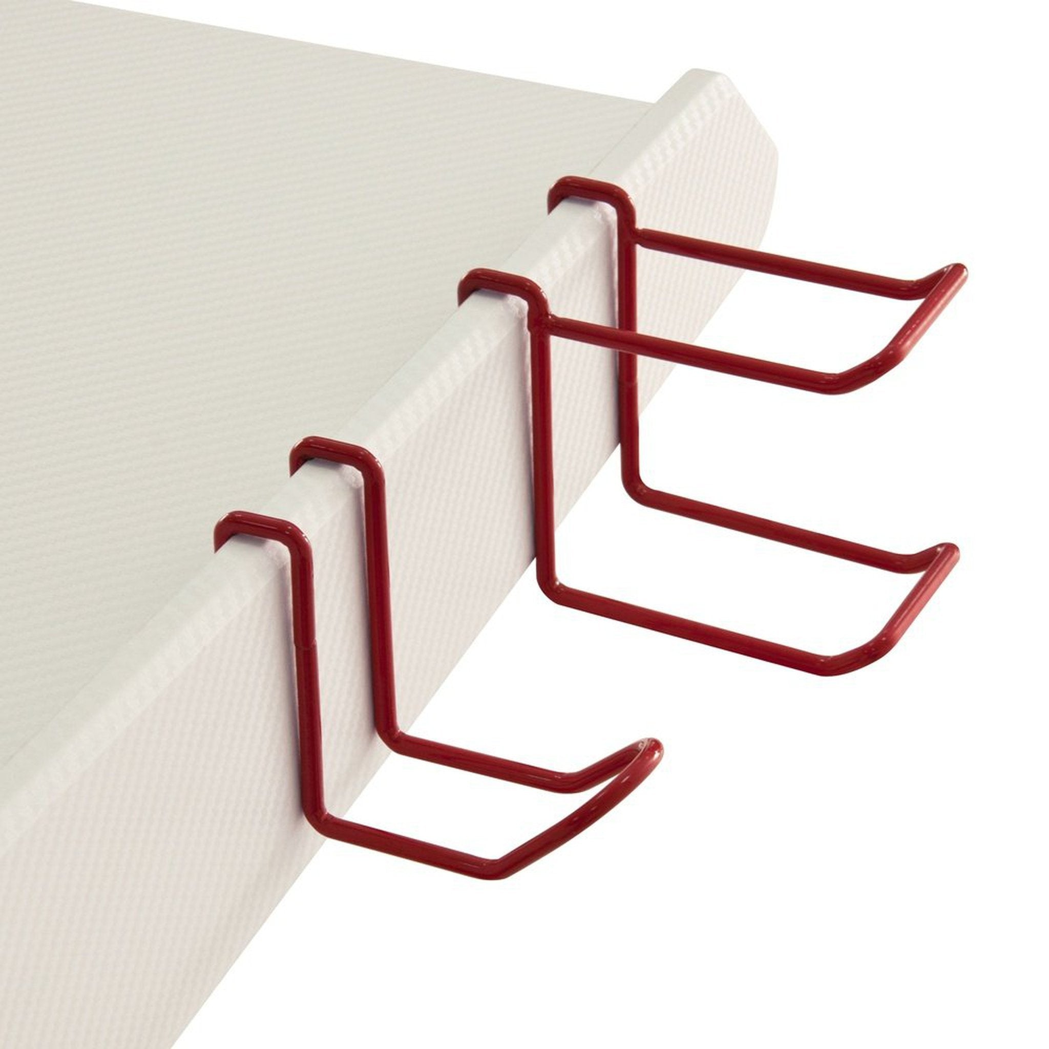 Techni Sport Ergonomic Computer Gaming Desk Workstation with Cupholder & Headphone Hook, Red Techni Sport Gaming Desk