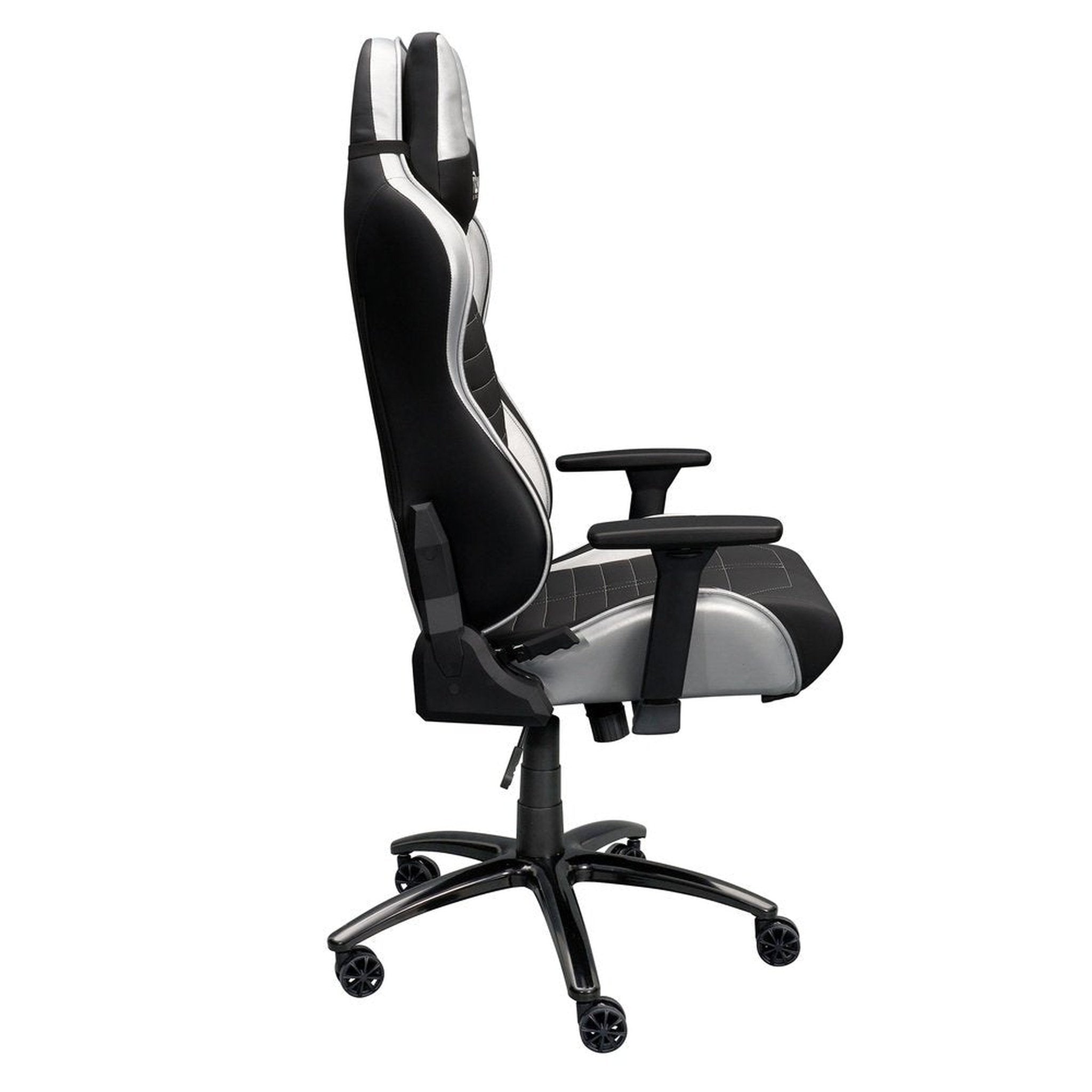 Techni Sport Ergonomic Racing Style Gaming Chair - Silver Techni Sport Gaming Chairs