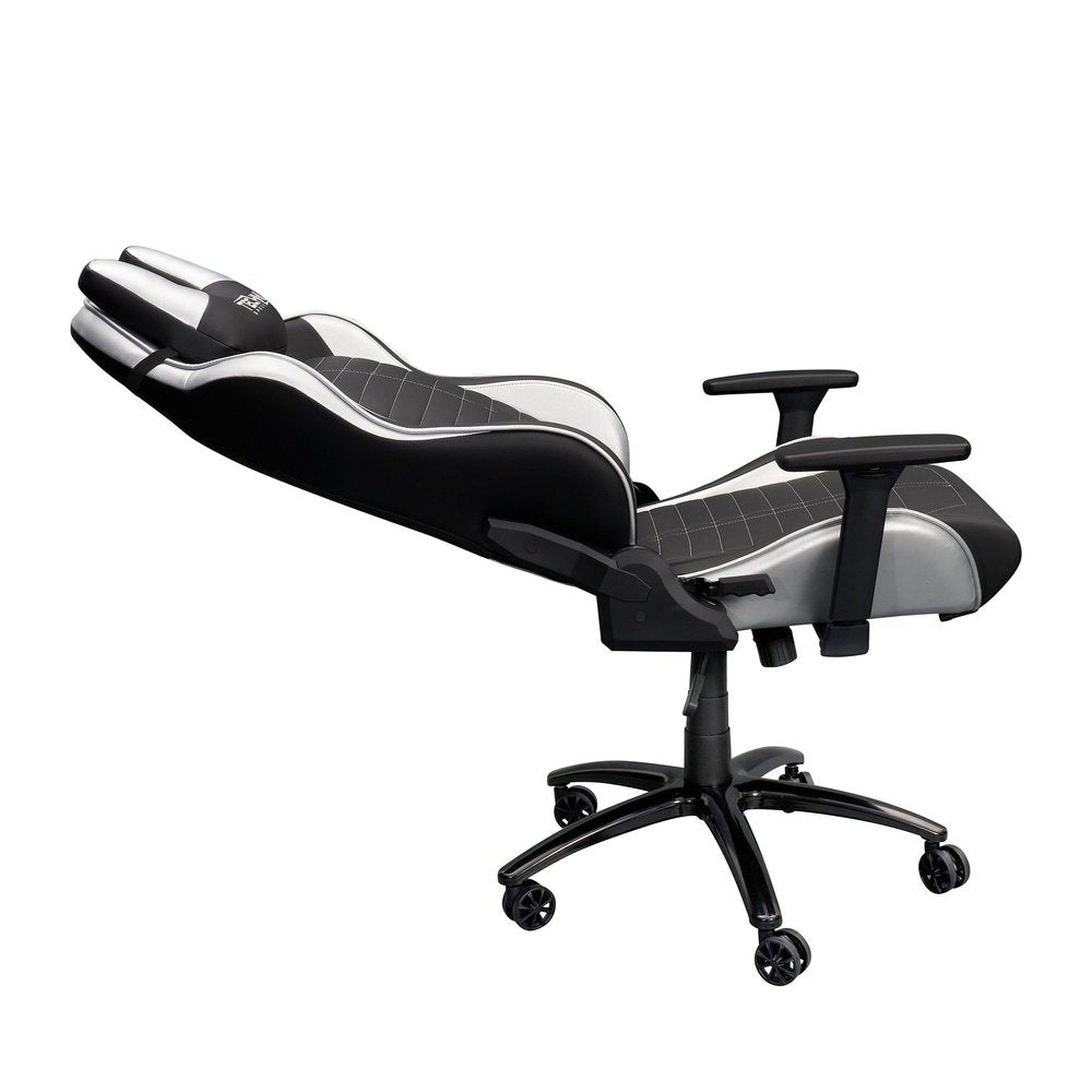 Techni Sport Ergonomic Racing Style Gaming Chair - Silver Techni Sport Gaming Chairs