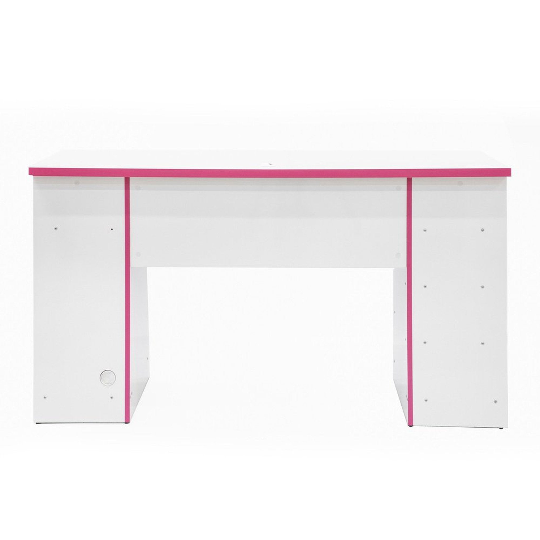 Techni Sport Jango Gaming Desk with Storage, White Techni Sport Gaming Desk