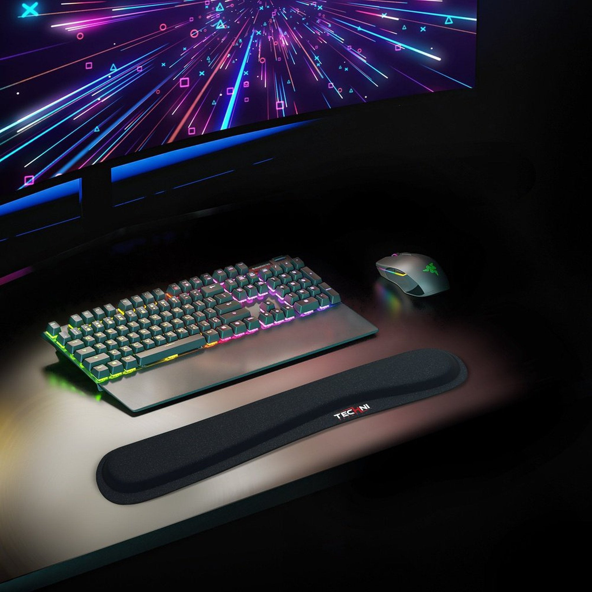 Techni Sport Keyboard Wrist Rest Pad Techni Sport Keyboard & Mouse Wrist Rests