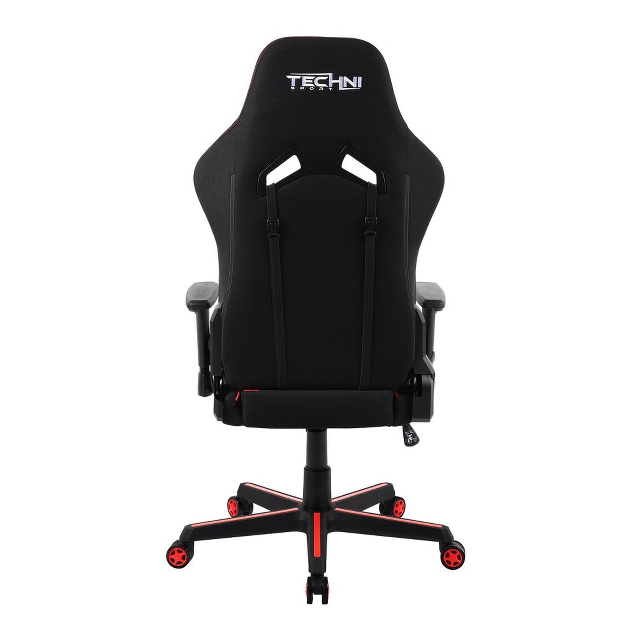 Techni Sport TSF-71 Fabric and PU Office-PC Gaming Chair,Red Techni Sport Gaming Chairs
