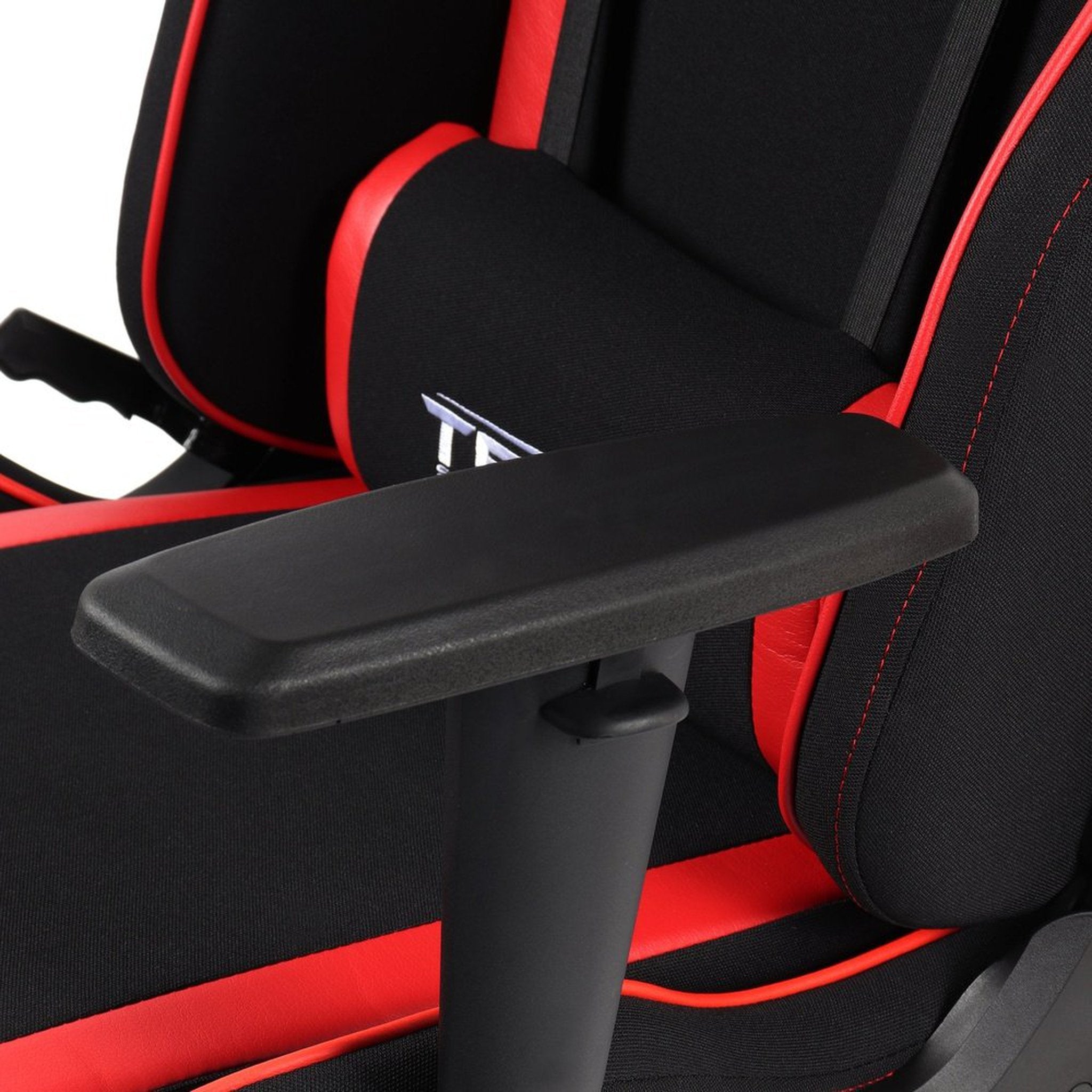Techni Sport TSF-71 Fabric and PU Office-PC Gaming Chair,Red Techni Sport Gaming Chairs