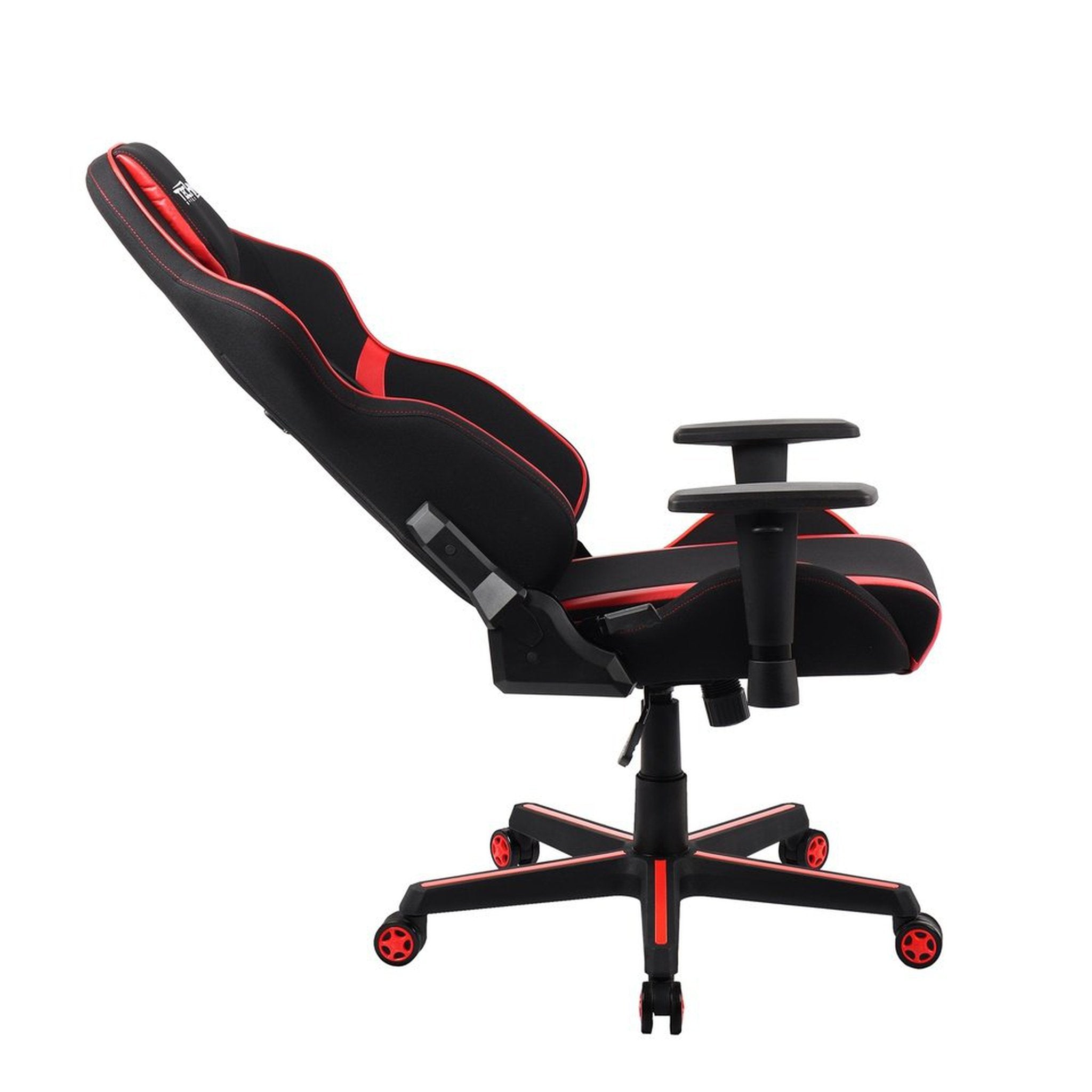 Techni Sport TSF-71 Fabric and PU Office-PC Gaming Chair,Red Techni Sport Gaming Chairs
