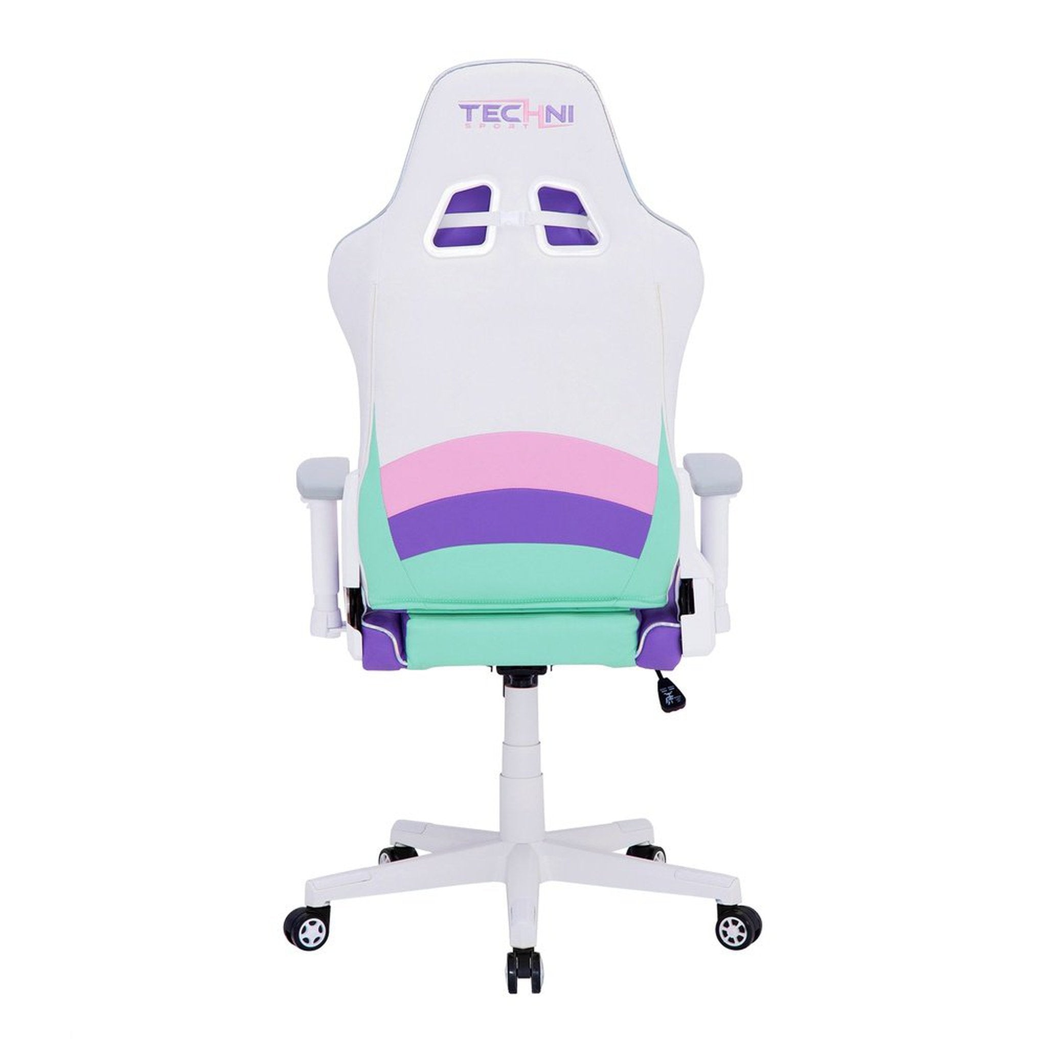 Techni Sport TS-42 Kawaii Gaming Chair Office-PC White Green Pink Purple Techni Sport Gaming Chairs