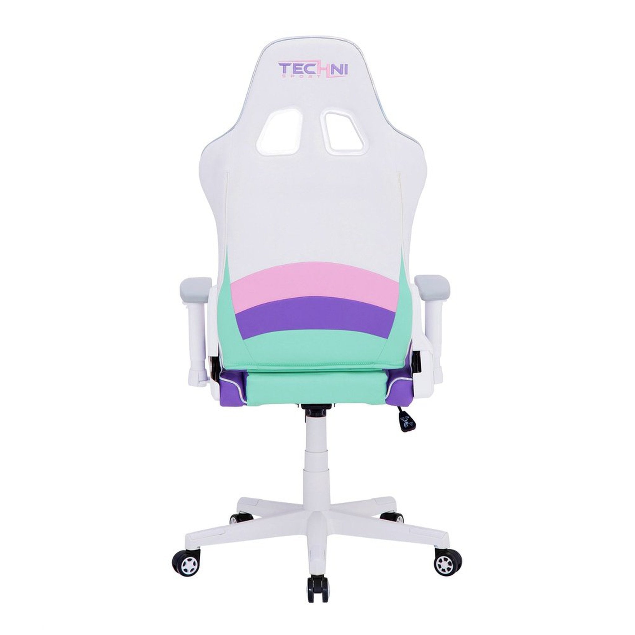 Techni Sport TS-42 Kawaii Gaming Chair Office-PC White Green Pink Purple Techni Sport Gaming Chairs