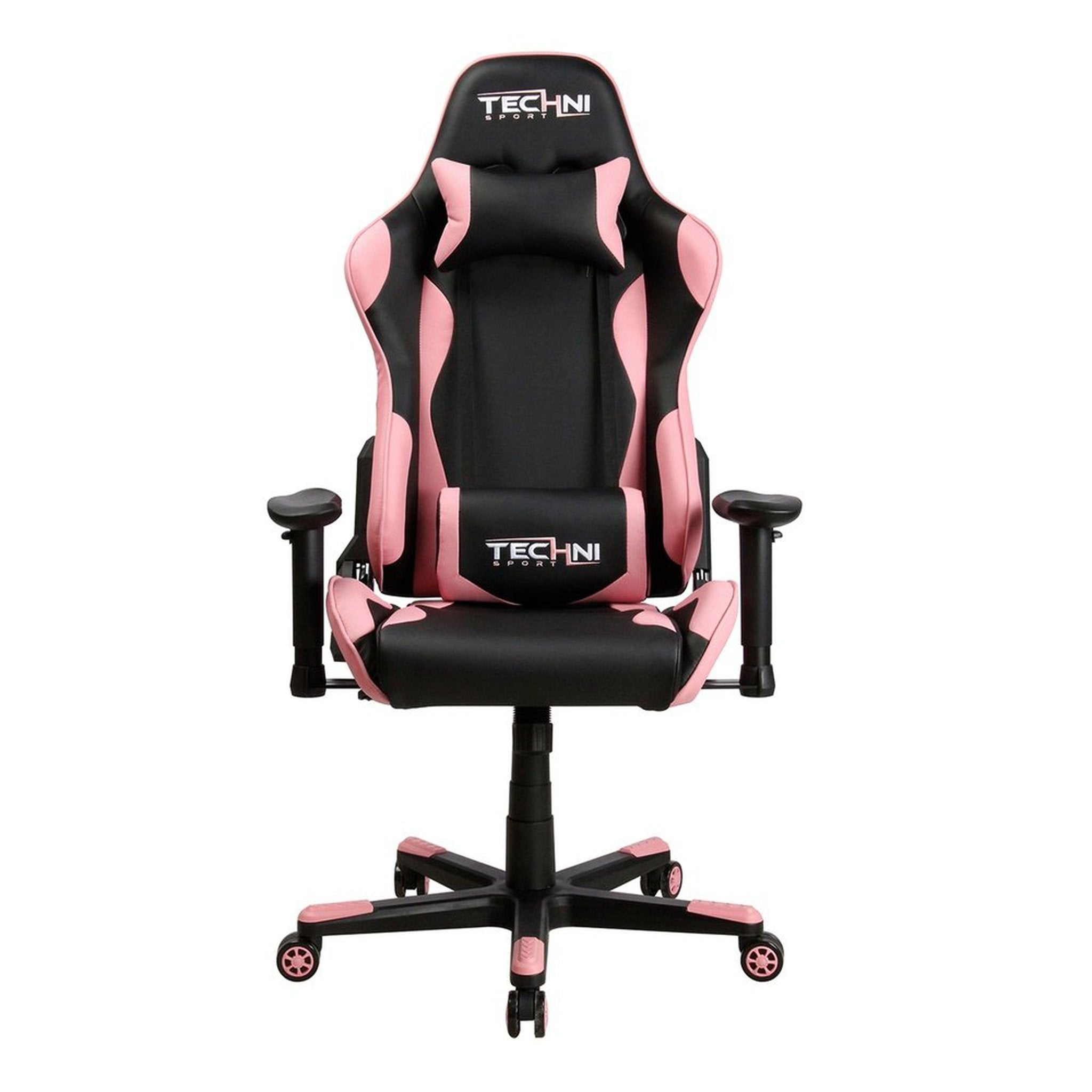 Techni Sport TS43 Pink ProGamer2 Gaming Chair Ergonomic High Back Racer Style PC Techni Sport Gaming Chairs