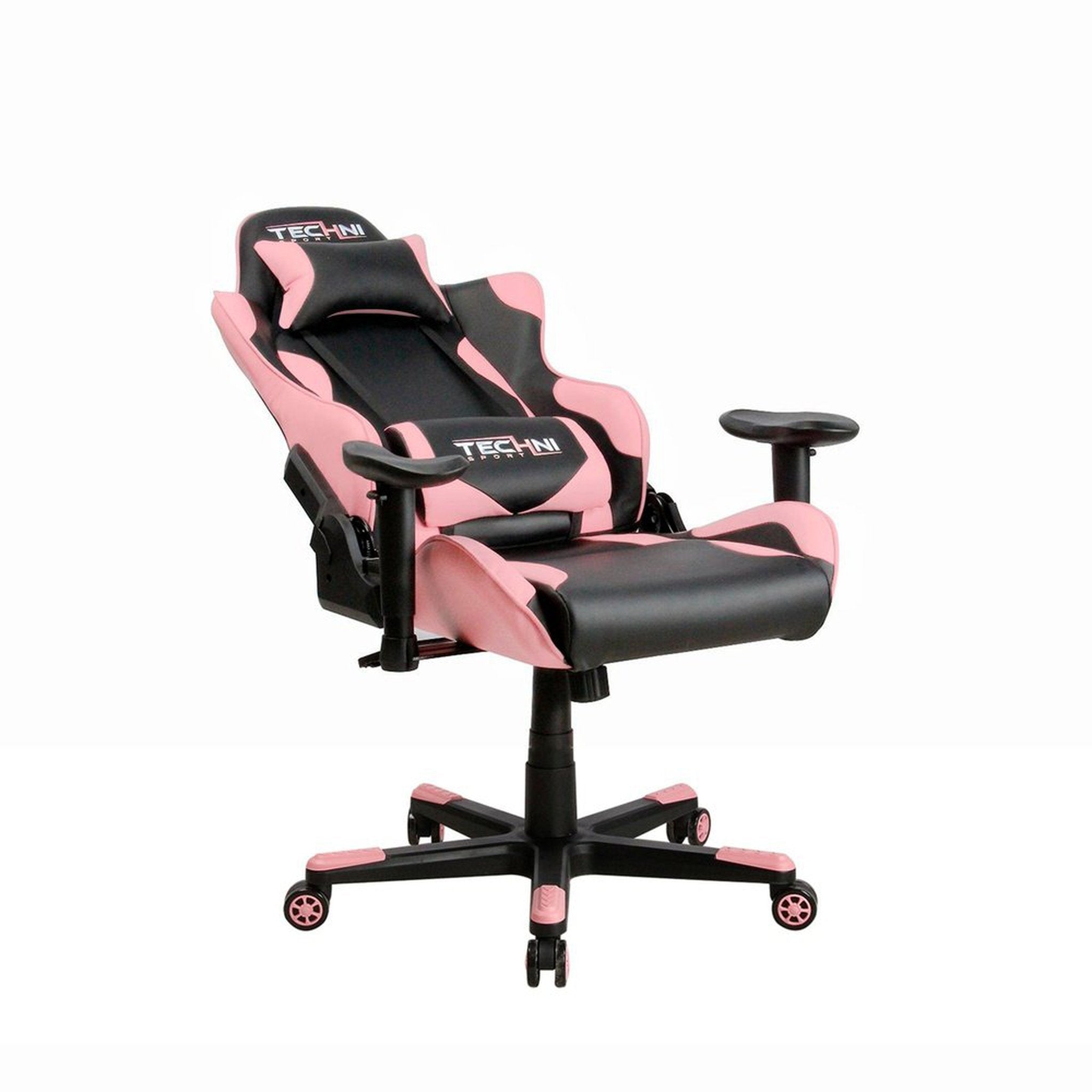Techni Sport TS43 Pink ProGamer2 Gaming Chair Ergonomic High Back Racer Style PC Techni Sport Gaming Chairs