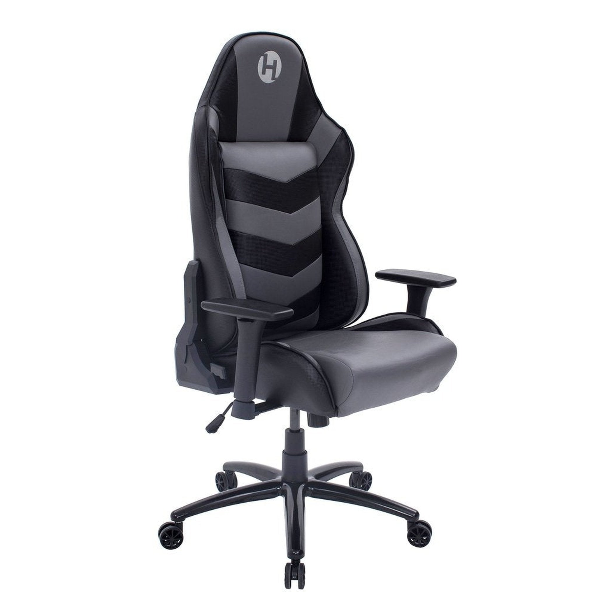 Techni Sport TS-61 Ergonomic High Back Racer Style Video Gaming Chair, Grey/Black Techni Sport Gaming Chairs