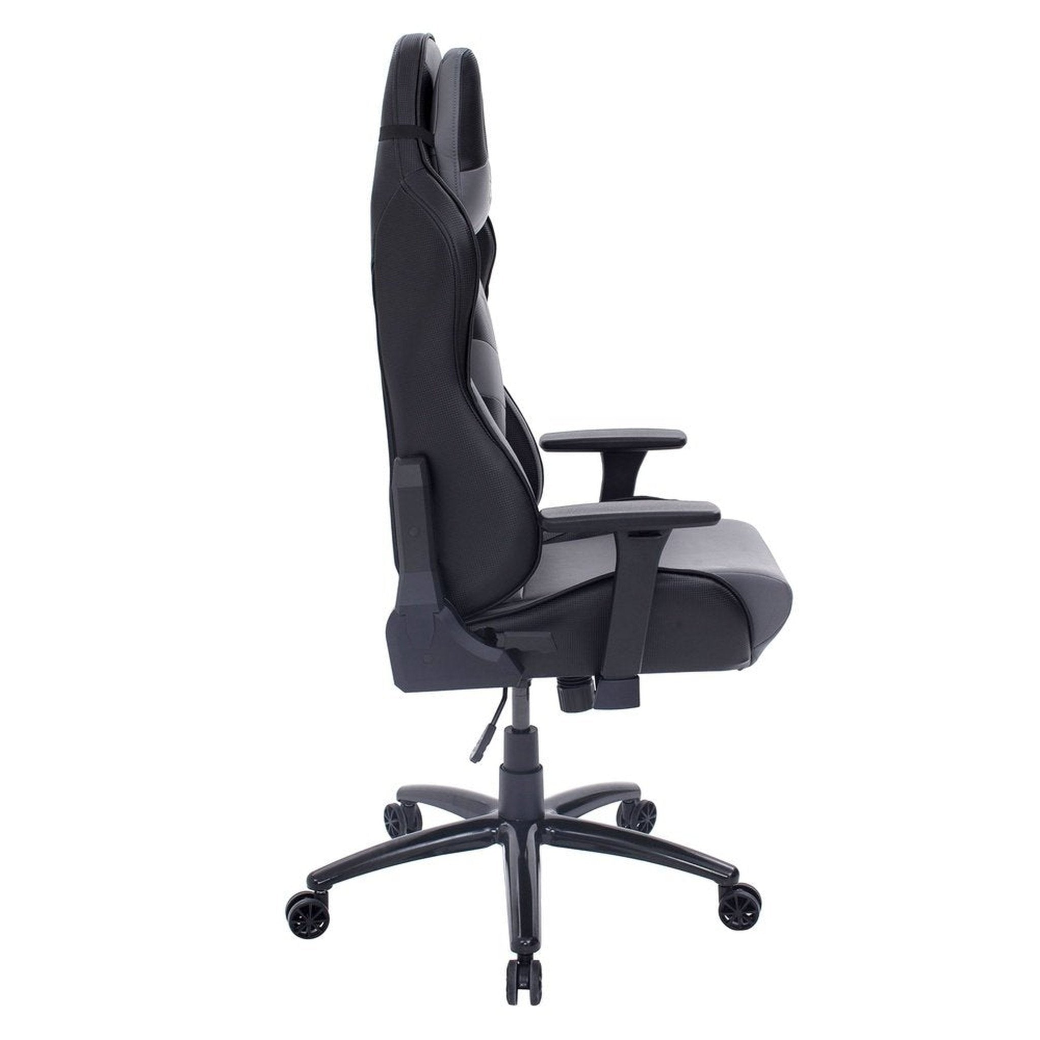 Techni Sport TS-61 Ergonomic High Back Racer Style Video Gaming Chair, Grey/Black Techni Sport Gaming Chairs
