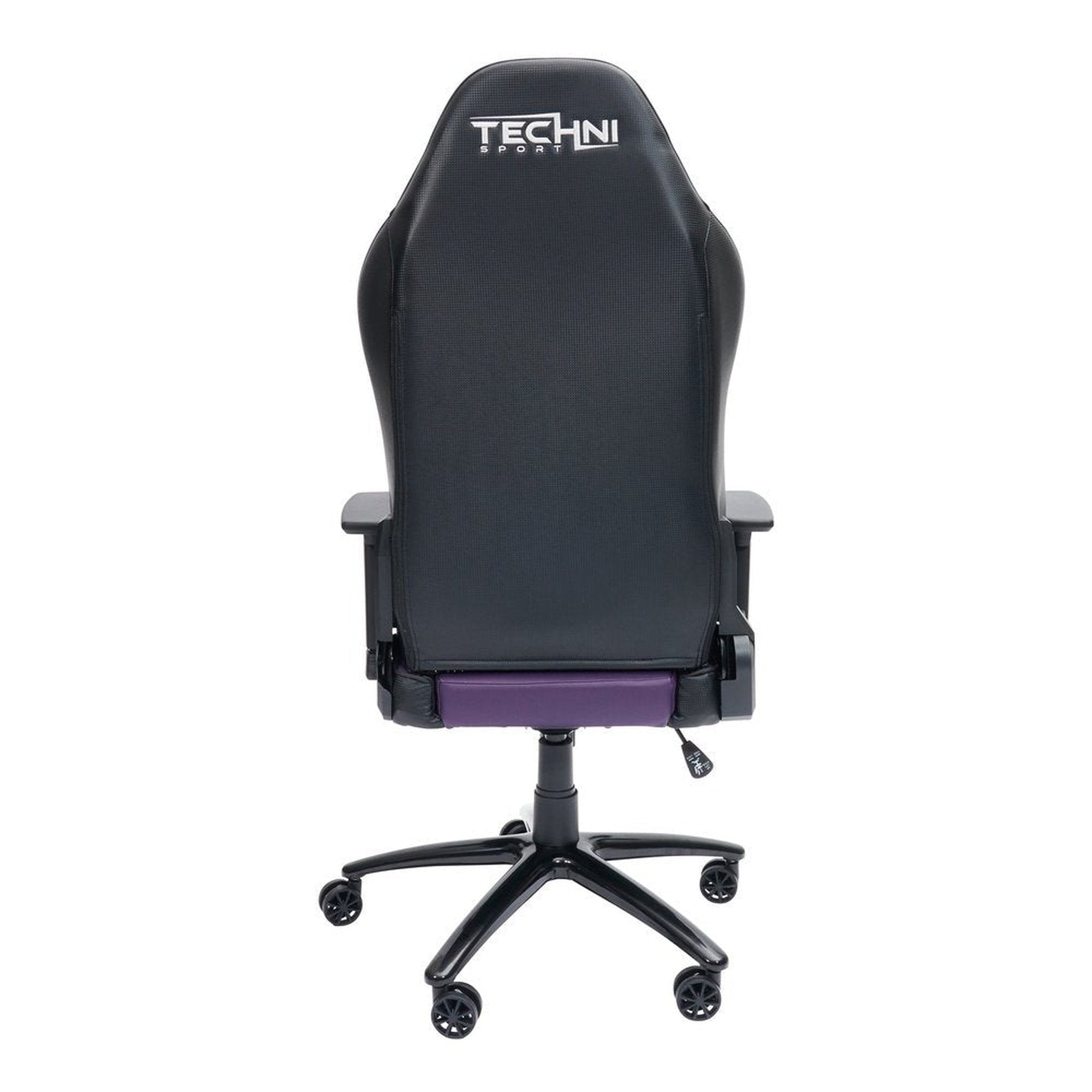 Techni Sport TS-61 Ergonomic High Back Racer Style Video Gaming Chair, Purple/Black Techni Sport Gaming Chairs