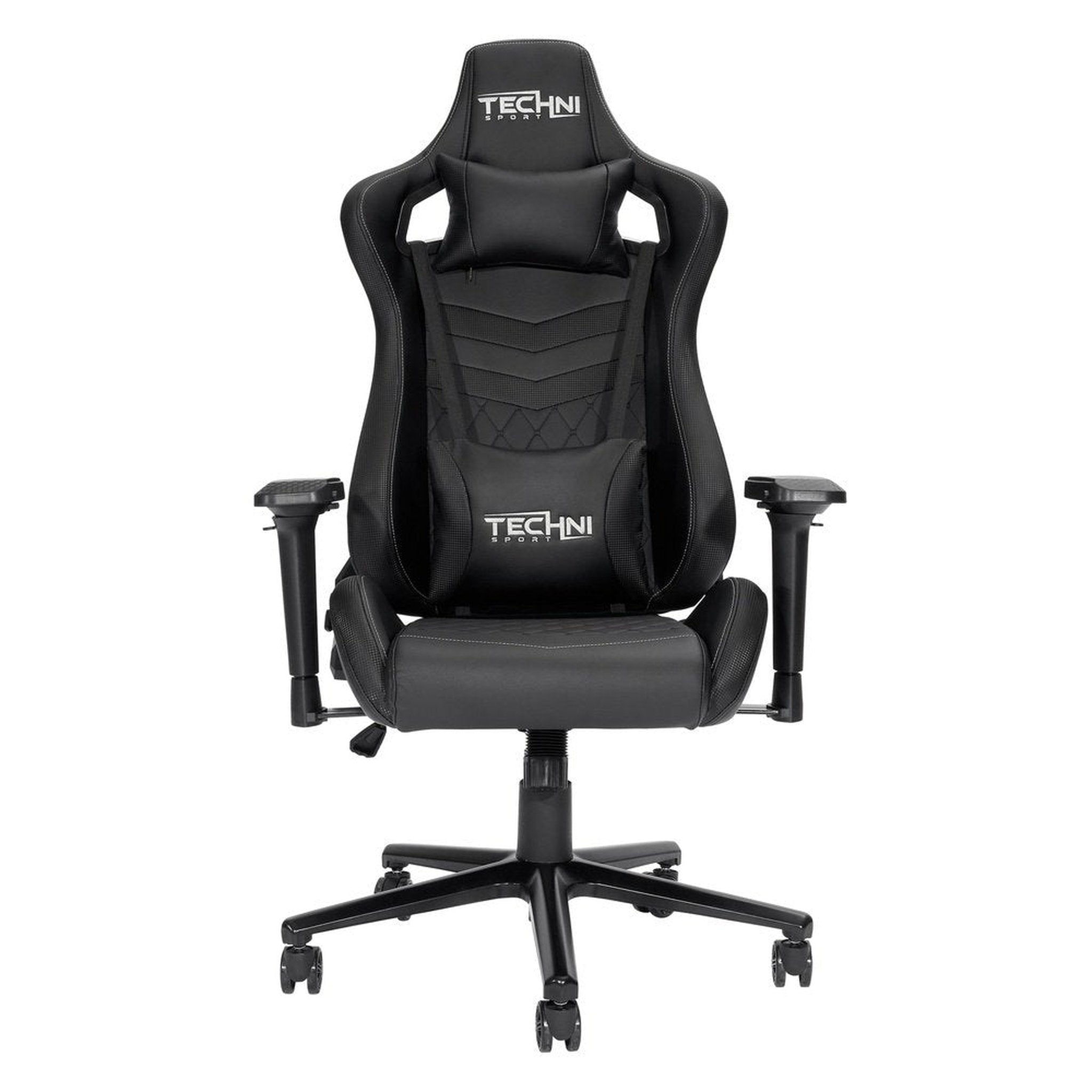 Techni Sport TS-83 Ergonomic High Back Racer Style PC Gaming Chair, Black Techni Sport Gaming Chairs