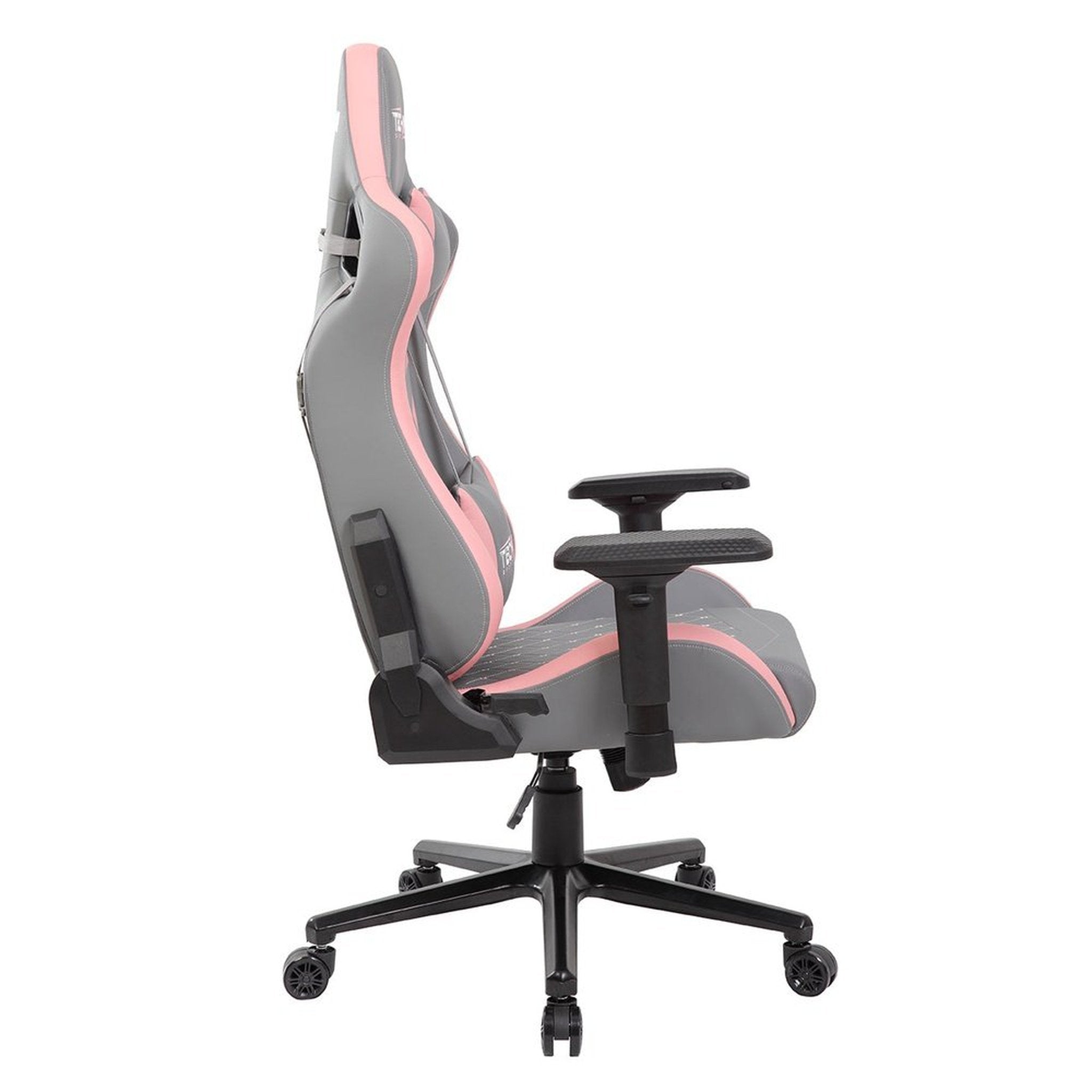 Techni Sport TS83 GameMaster Series Pink/Grey Gaming Chair High Back Racer Style Techni Sport Gaming Chairs