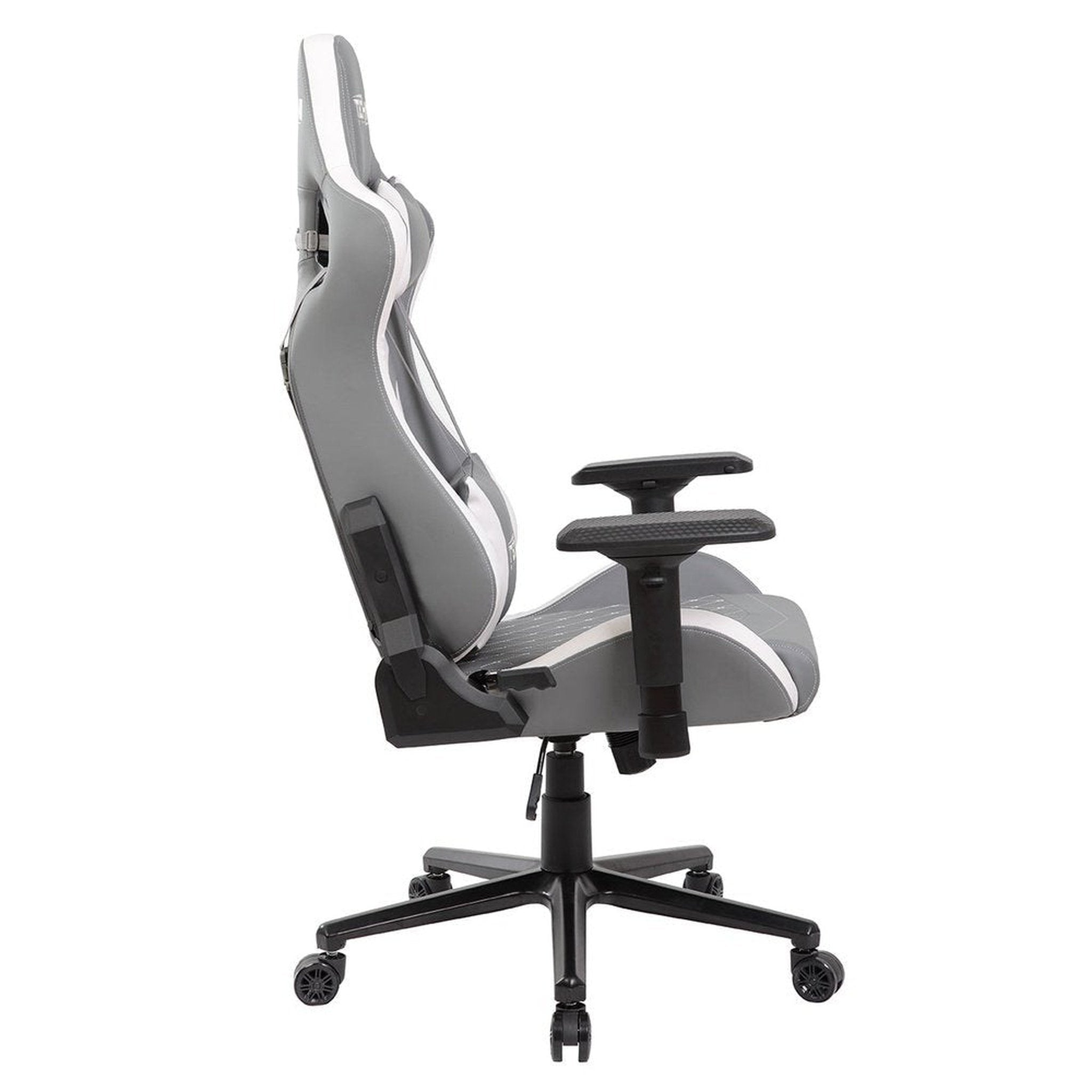 Techni Sport TS-83 Ergonomic High Back Racer Style PC Gaming Chair, Grey/White Techni Sport Gaming Chairs