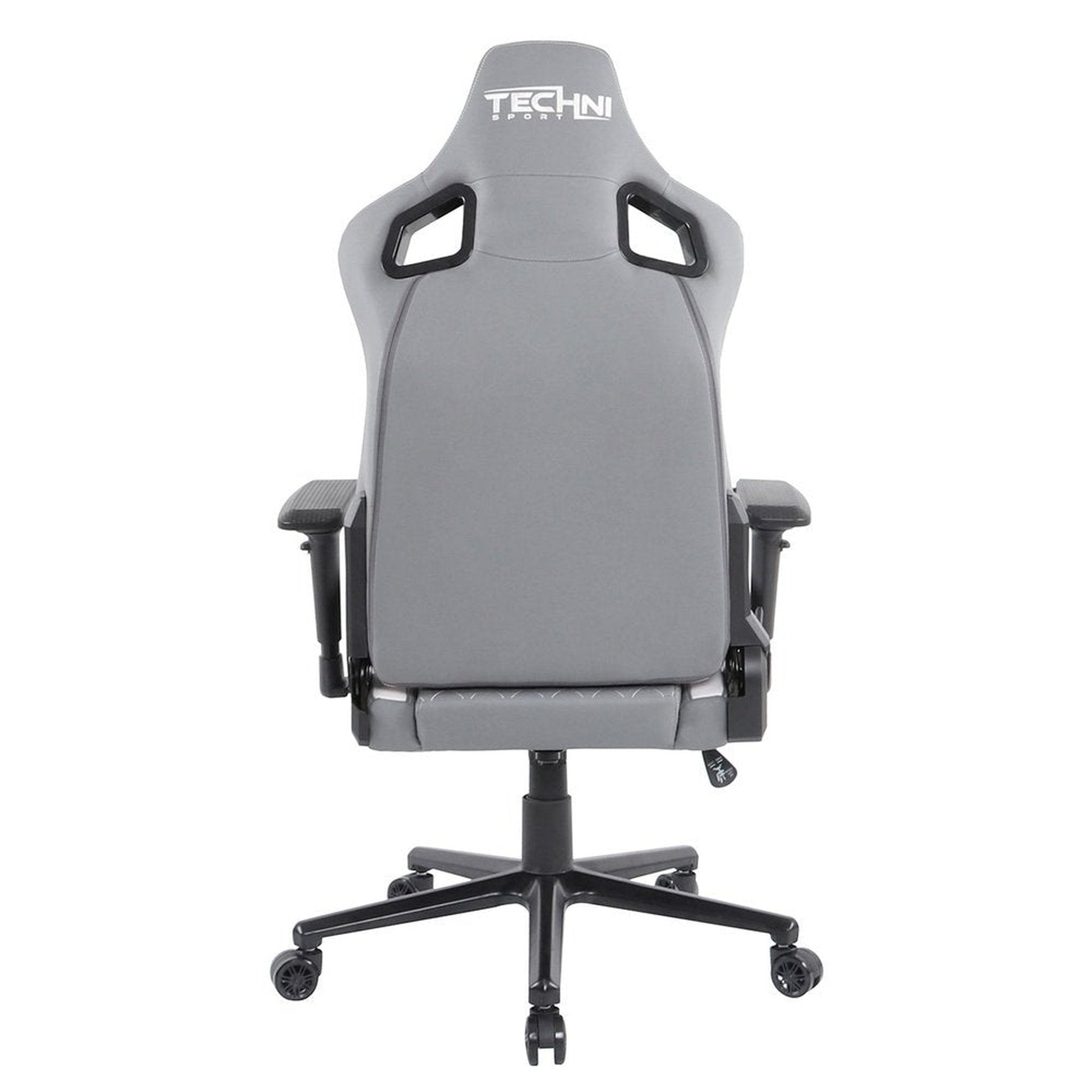 Techni Sport TS-83 Ergonomic High Back Racer Style PC Gaming Chair, Grey/White Techni Sport Gaming Chairs