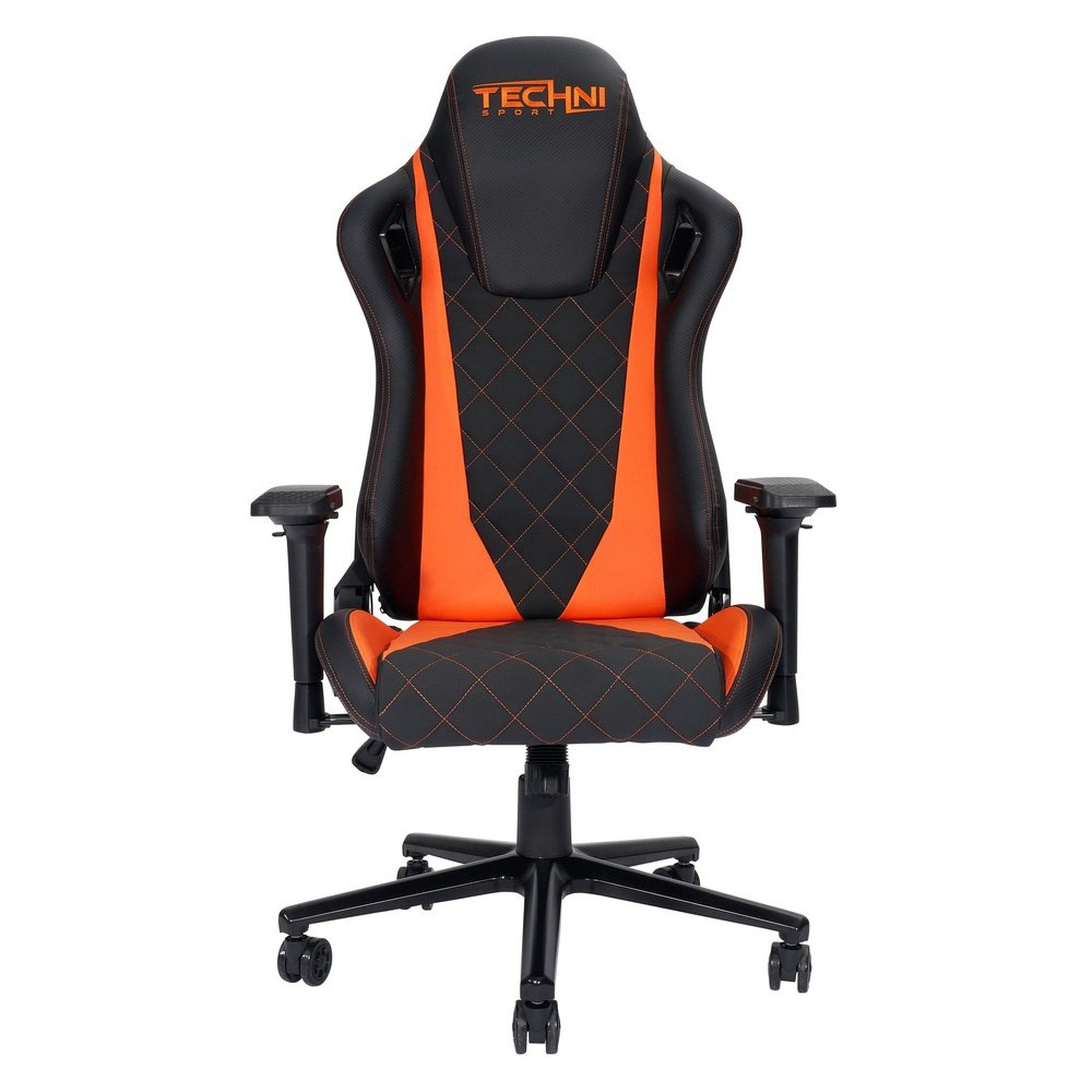 Techni Sport TS84 Orange GameMaster Series Gaming Chair Ergonomic High Back Racer Style PC Techni Sport Gaming Chairs