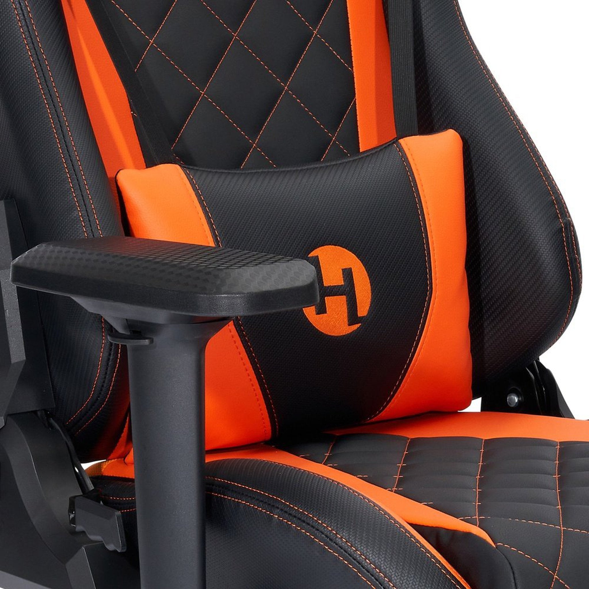 Techni Sport TS84 Orange GameMaster Series Gaming Chair Ergonomic High Back Racer Style PC Techni Sport Gaming Chairs