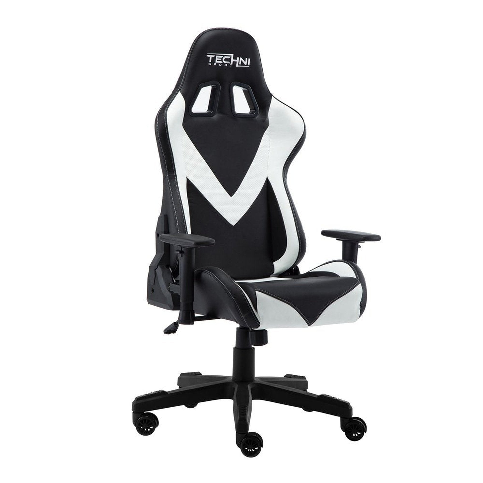 Techni Sport TS-92 Office-PC Gaming Chai, White Techni Sport Gaming Chairs