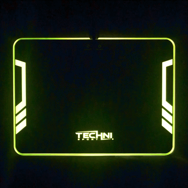 Techni Sport Tron RGB Gaming Mouse Pad Techni Sport Mouse Pads