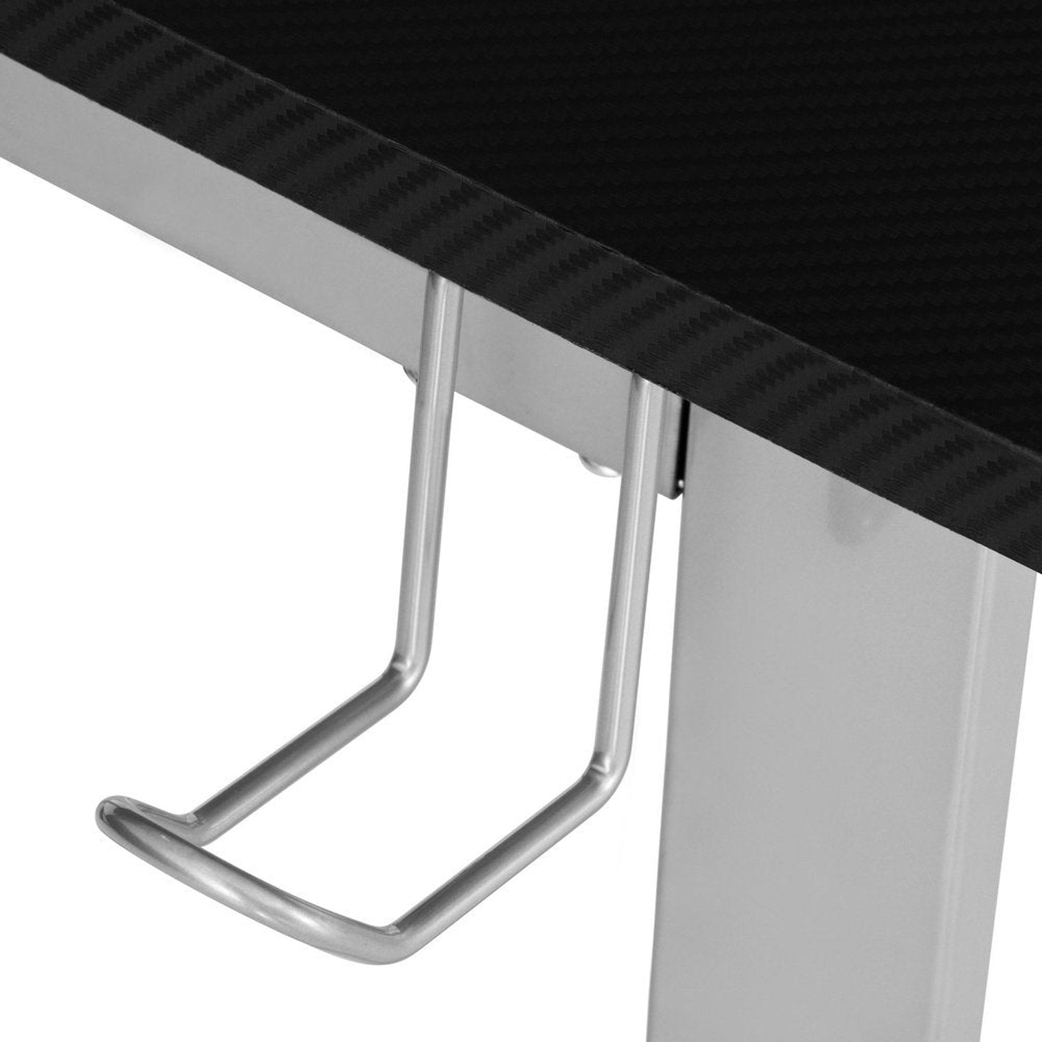 Techni Sport Warrior L-Shaped Gaming Desk, Black Techni Sport Gaming Desk