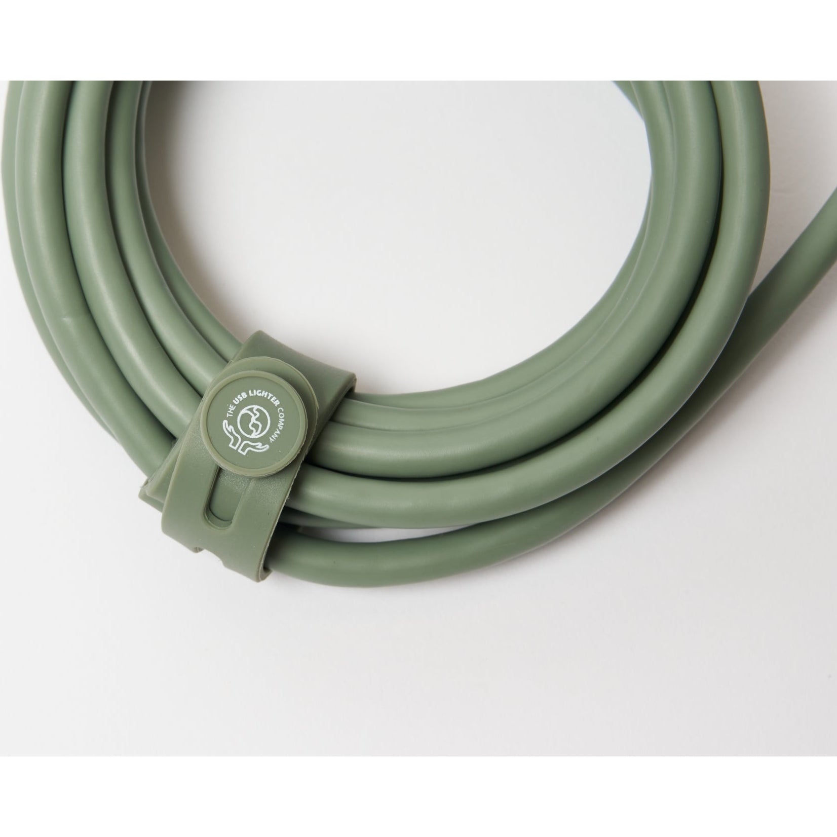 C to C - 2M - Olive Green by The USB Lighter Company Power Adapters & Chargers