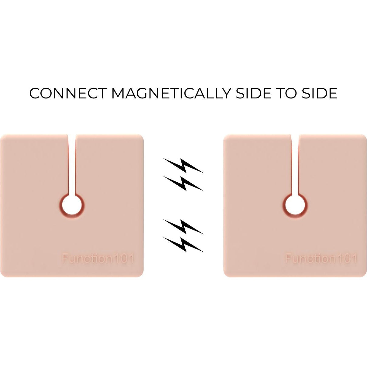 CABLE BLOCKS - PINK 4 PACK by Function101 Cable Management