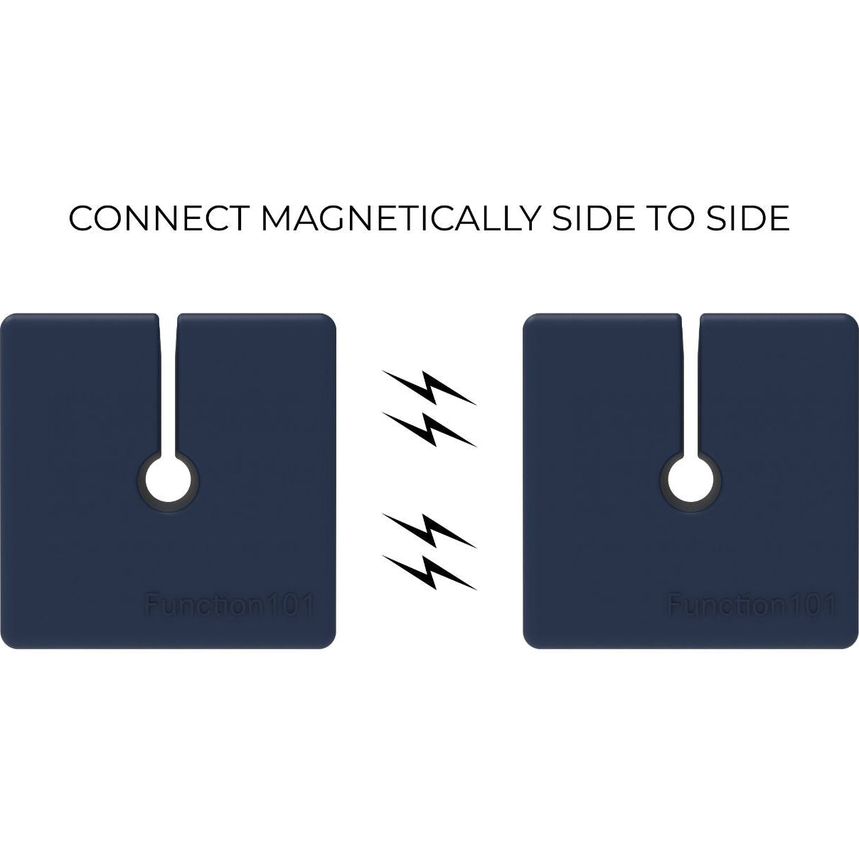 CABLE BLOCKS - NAVY 4 PACK by Function101 Cable Management