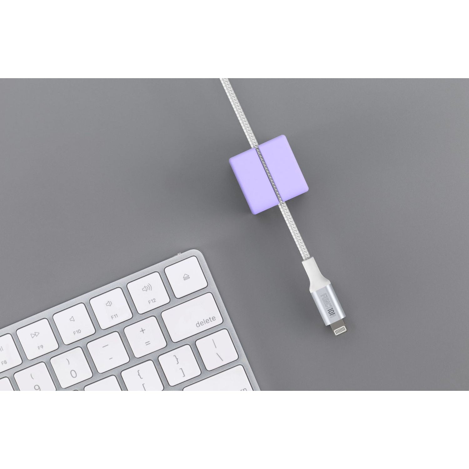 CABLE BLOCK XL - Purple 3 Pack by Function101 Cable Management