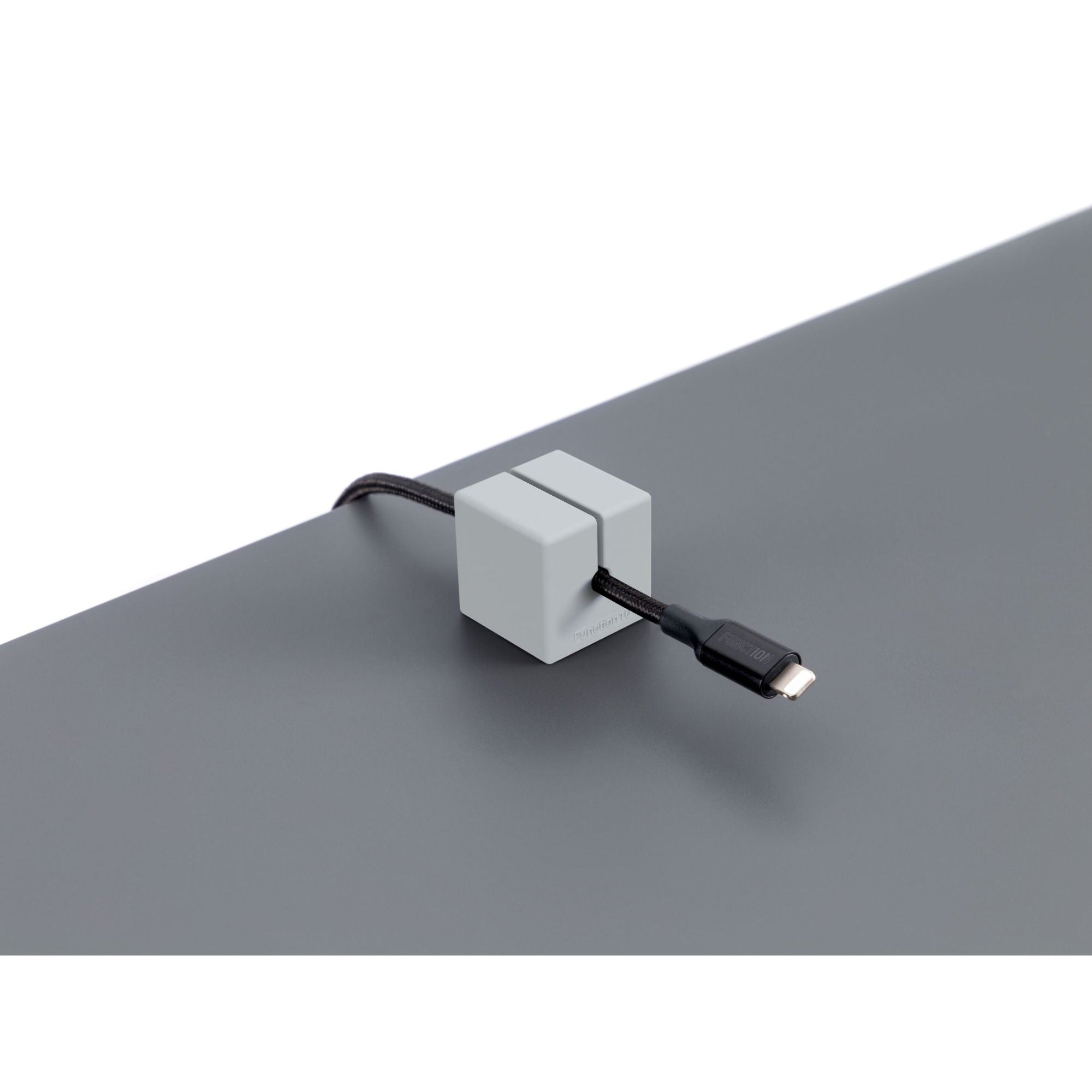 CABLE BLOCK XL - Gray 2-PACK by Function101 Cable Management