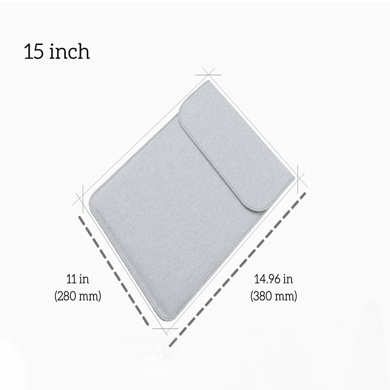 Vegan Leather Laptop Sleeve Set by Multitasky Laptop Sleeves