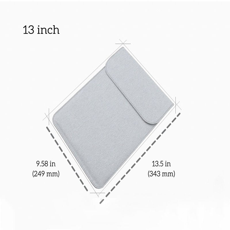 Vegan Leather Laptop Sleeve Set by Multitasky Laptop Sleeves