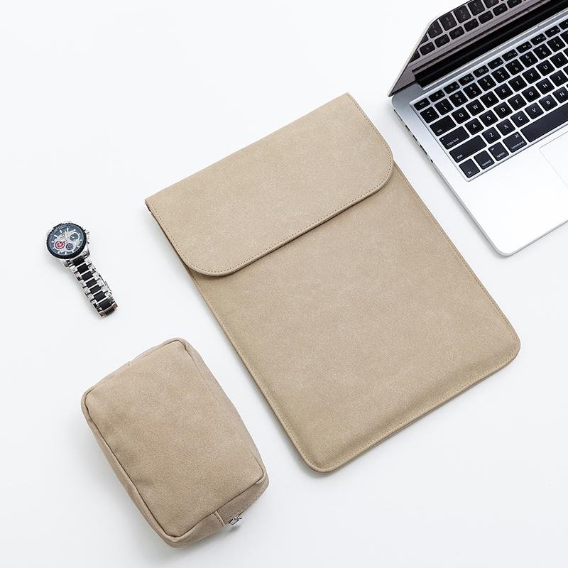 Vegan Leather Laptop Sleeve Set by Multitasky Laptop Sleeves